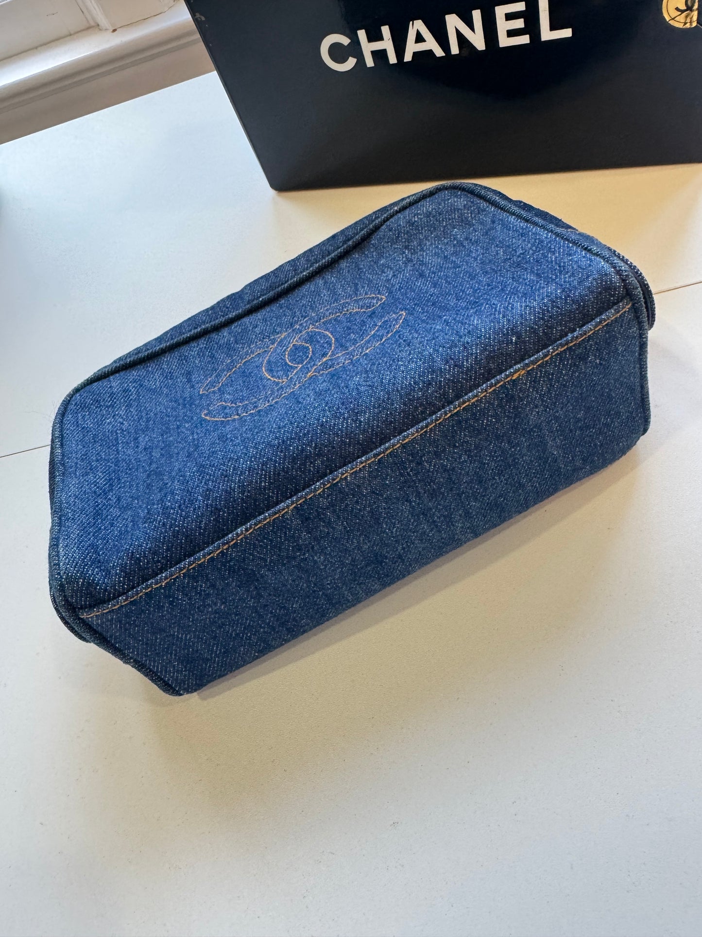 Chanel Denim Pouch