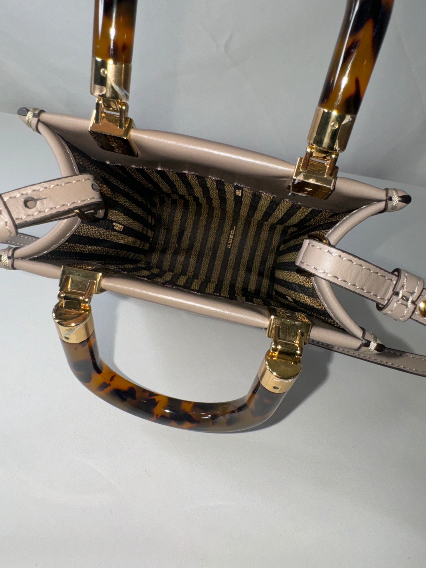 Fendi Mini Sunshine Greige