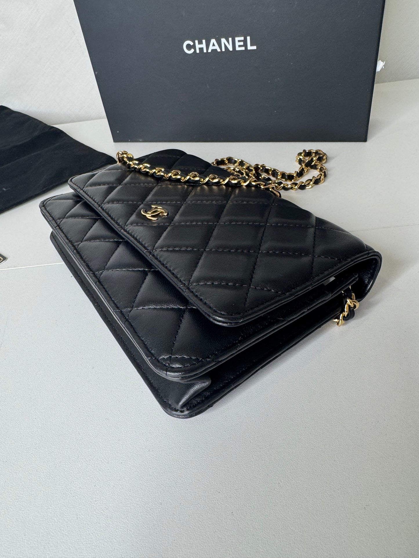 Chanel WOC Lambskin GHW