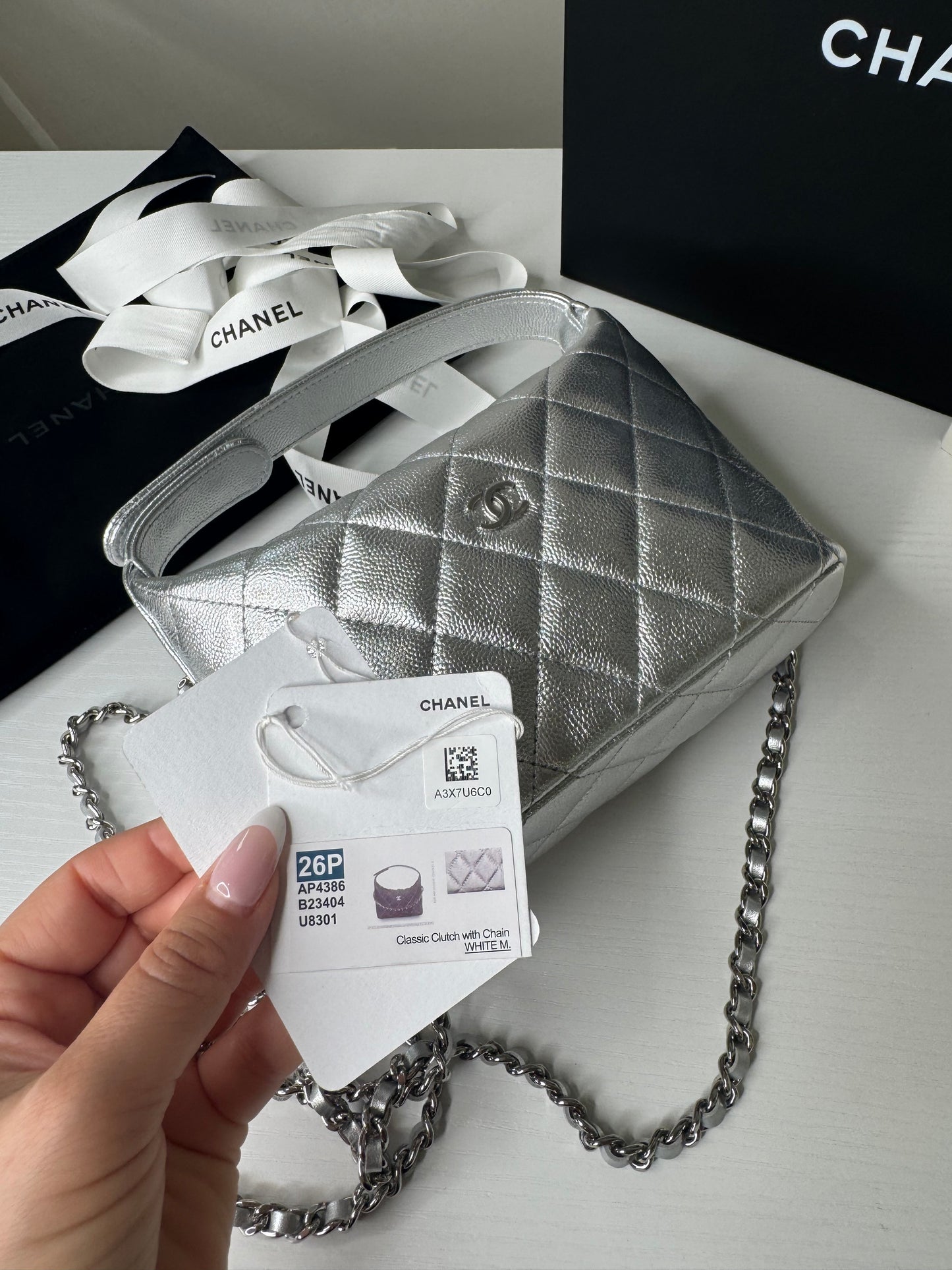 Chanel Caviar Mini Hobo Re-Waffle
