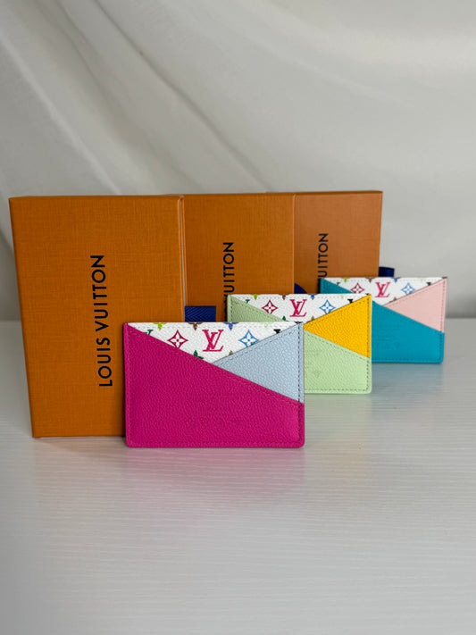 LV Bundle Murakami Card Holders