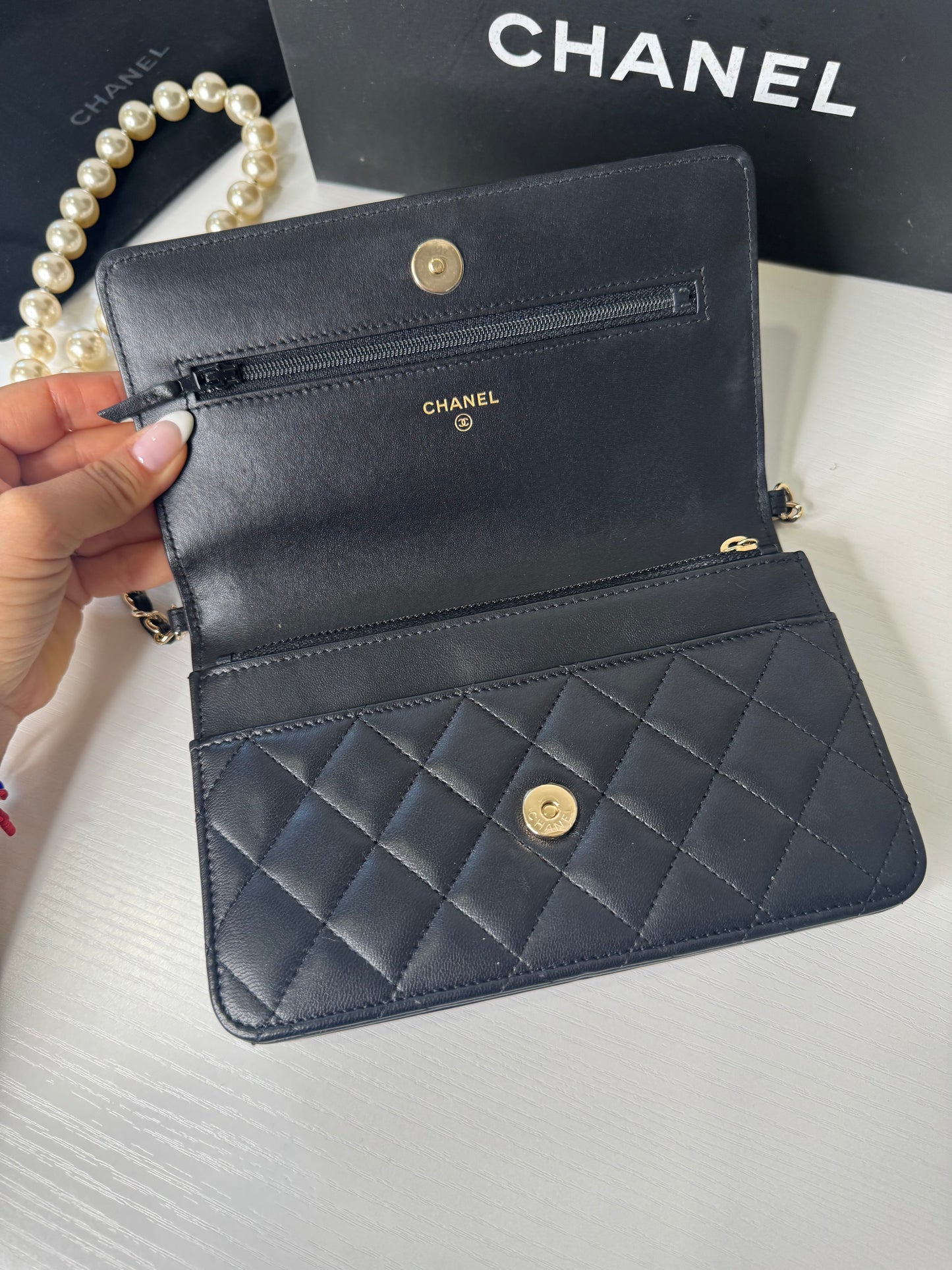 Chanel Pearl WOC
