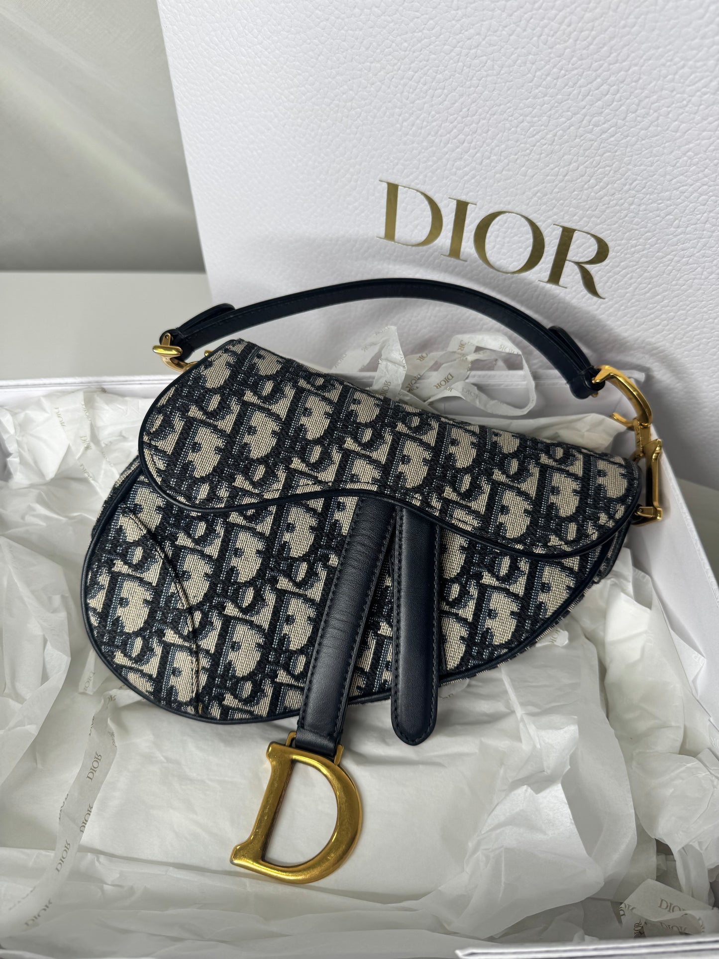 Dior Mini Oblique Saddle