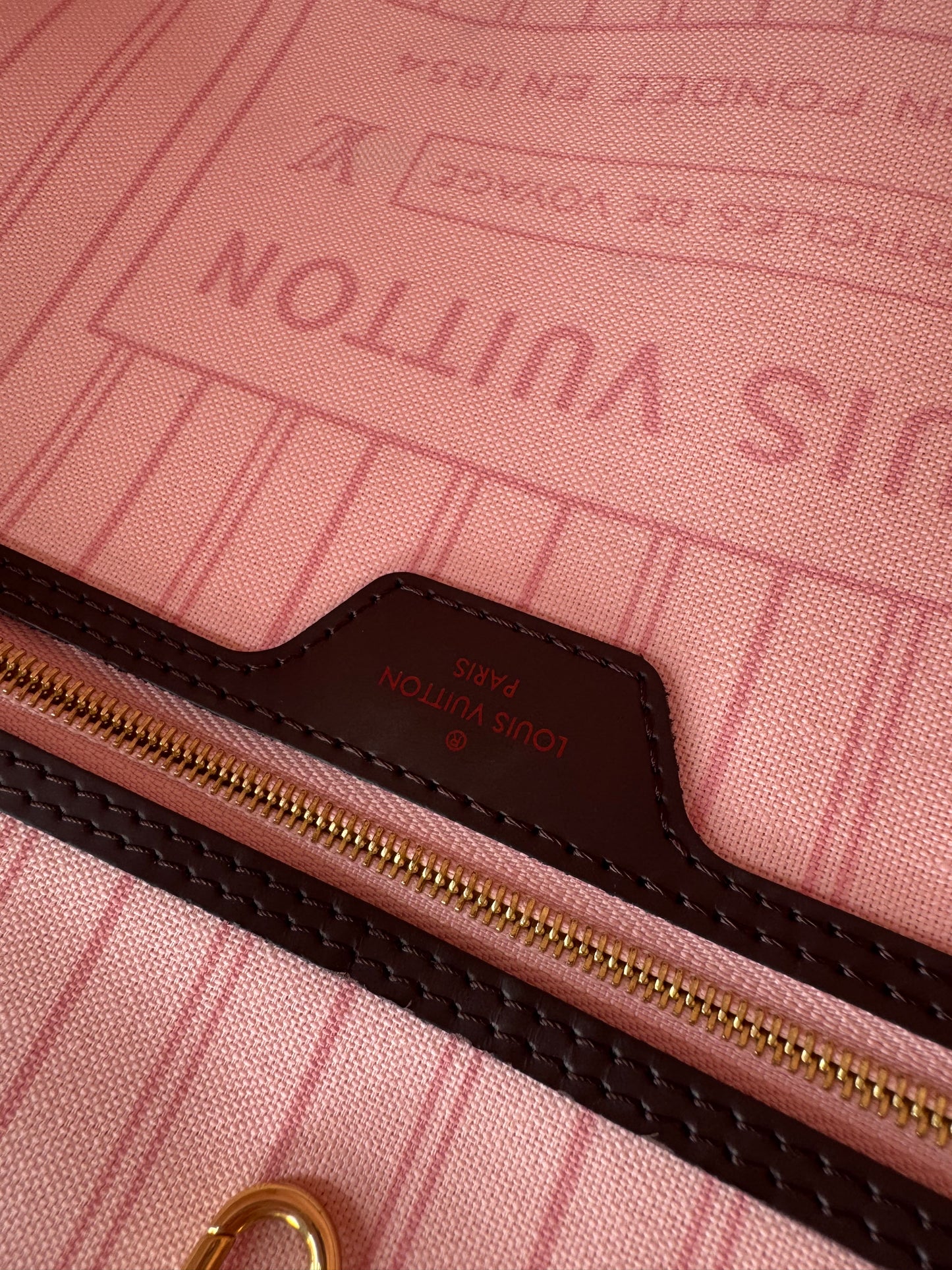 Neverfull MM DE Rose Ballerine