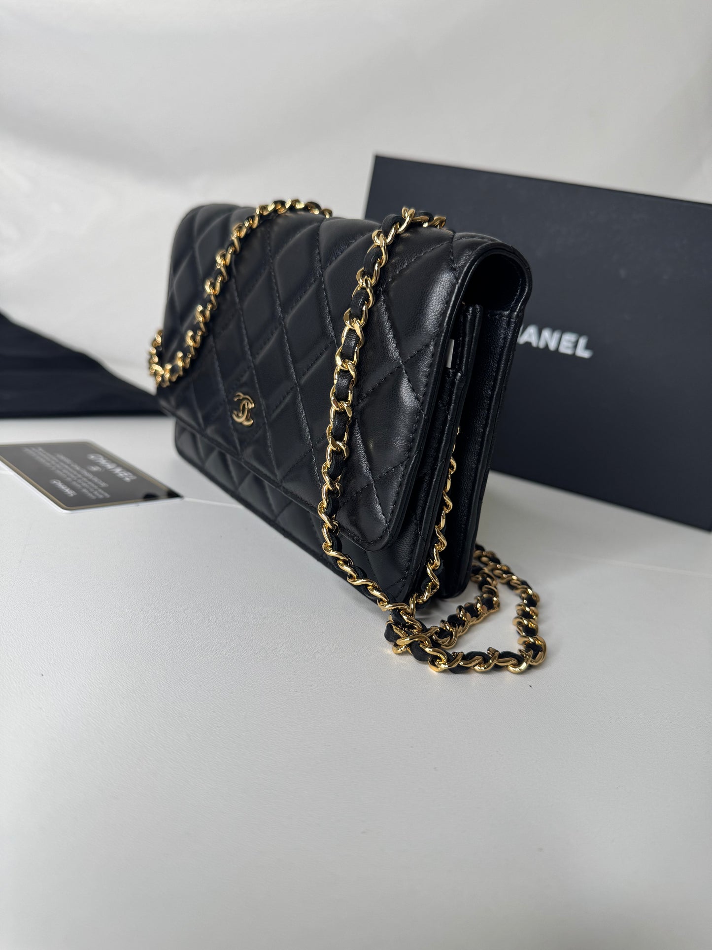 Chanel WOC Lambskin GHW