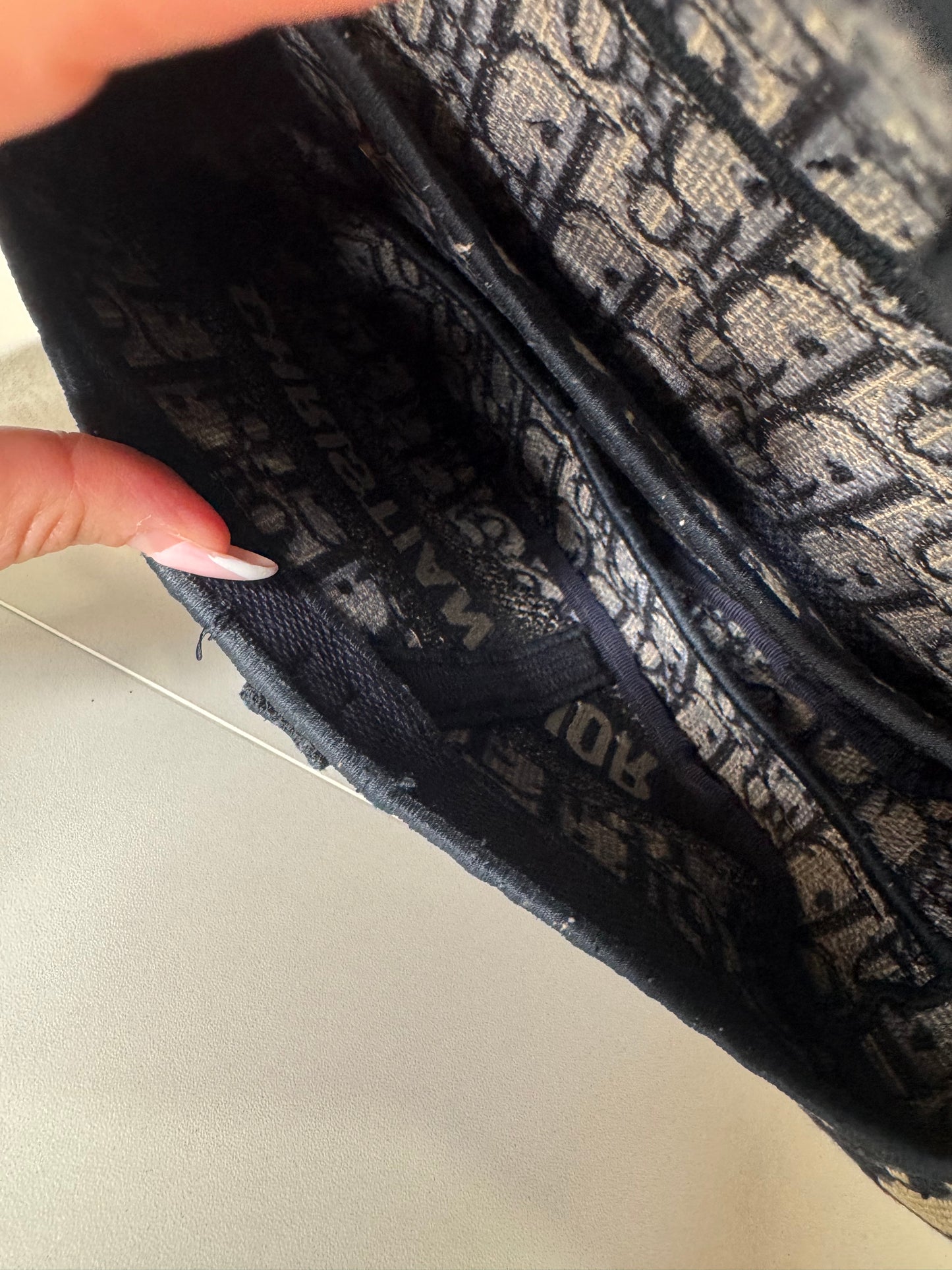 Dior Saddle Oblique Canvas