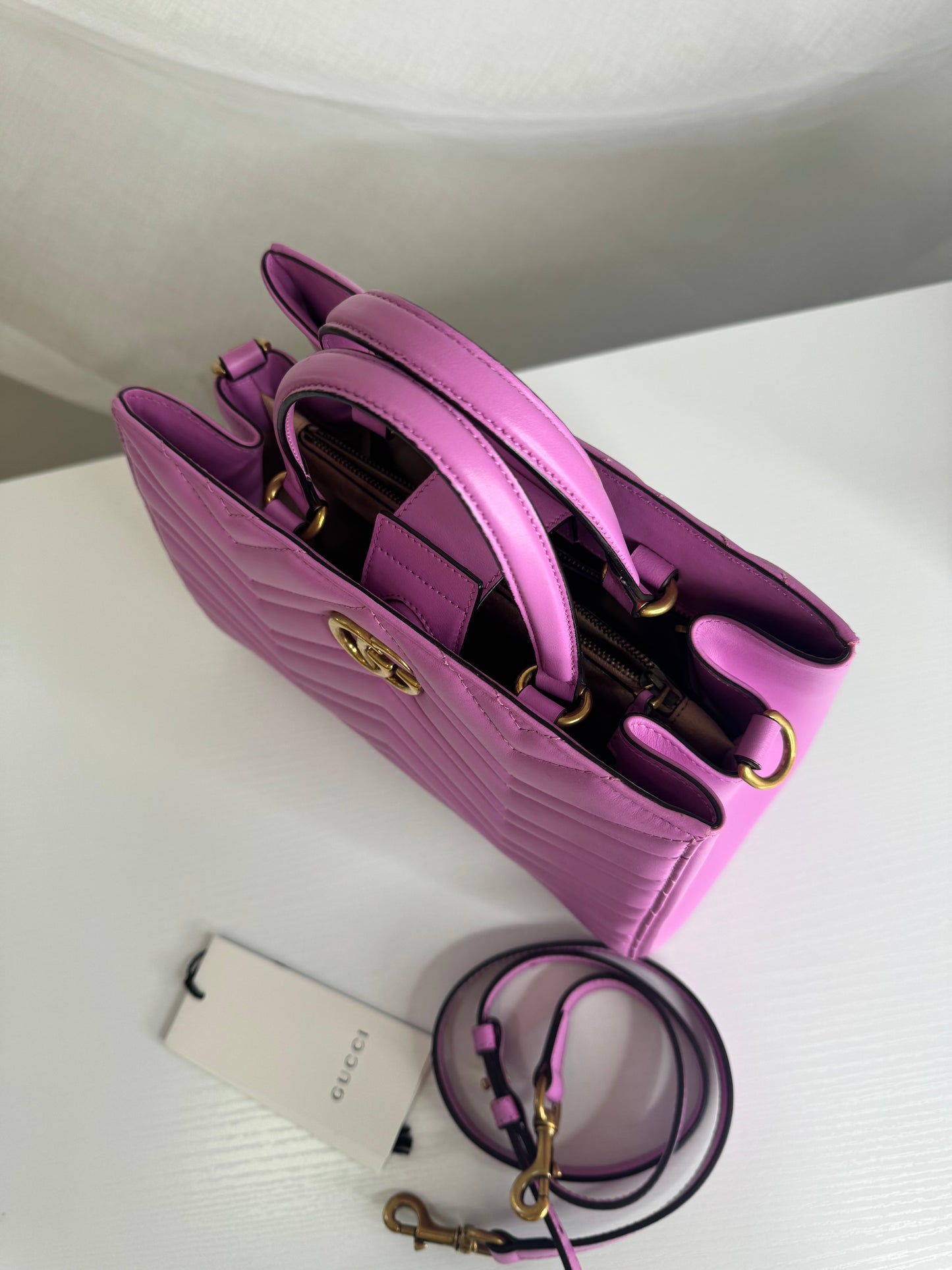 Gucci Marmont Top Handle Small