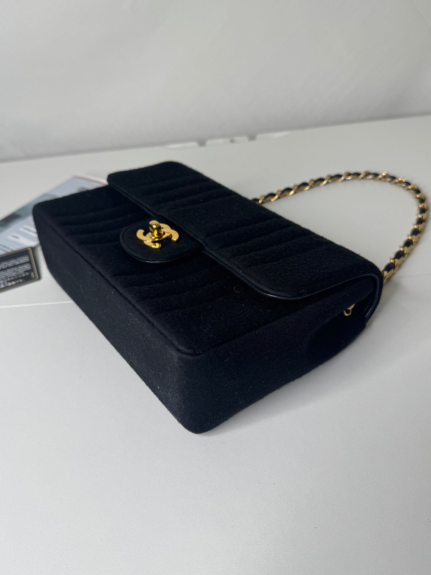 Chanel Vintage Jersey Shoulder