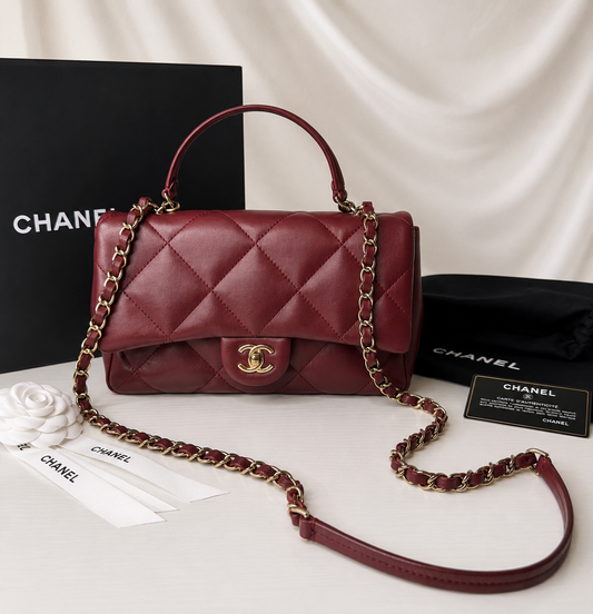 Chanel Lambskin Easy Carry Flap