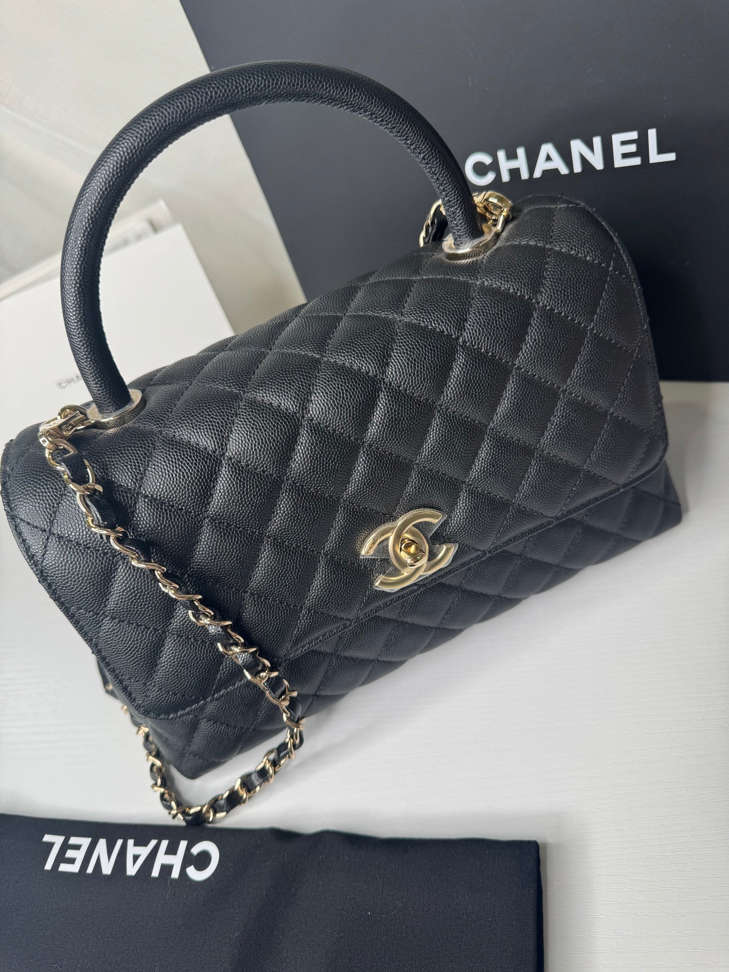 Chanel Caviar Coco Medium GHW