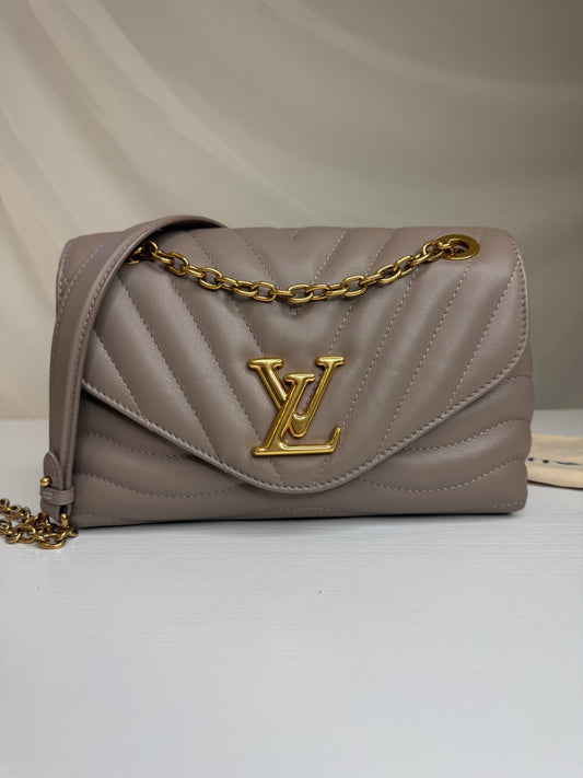 LV New Wave Chain Bag Taupe