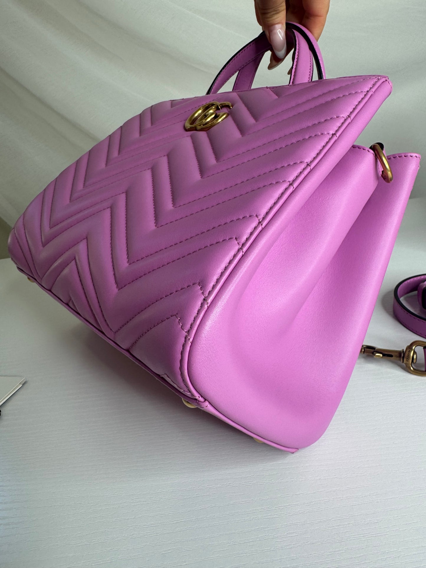 Gucci Marmont Top Handle Small