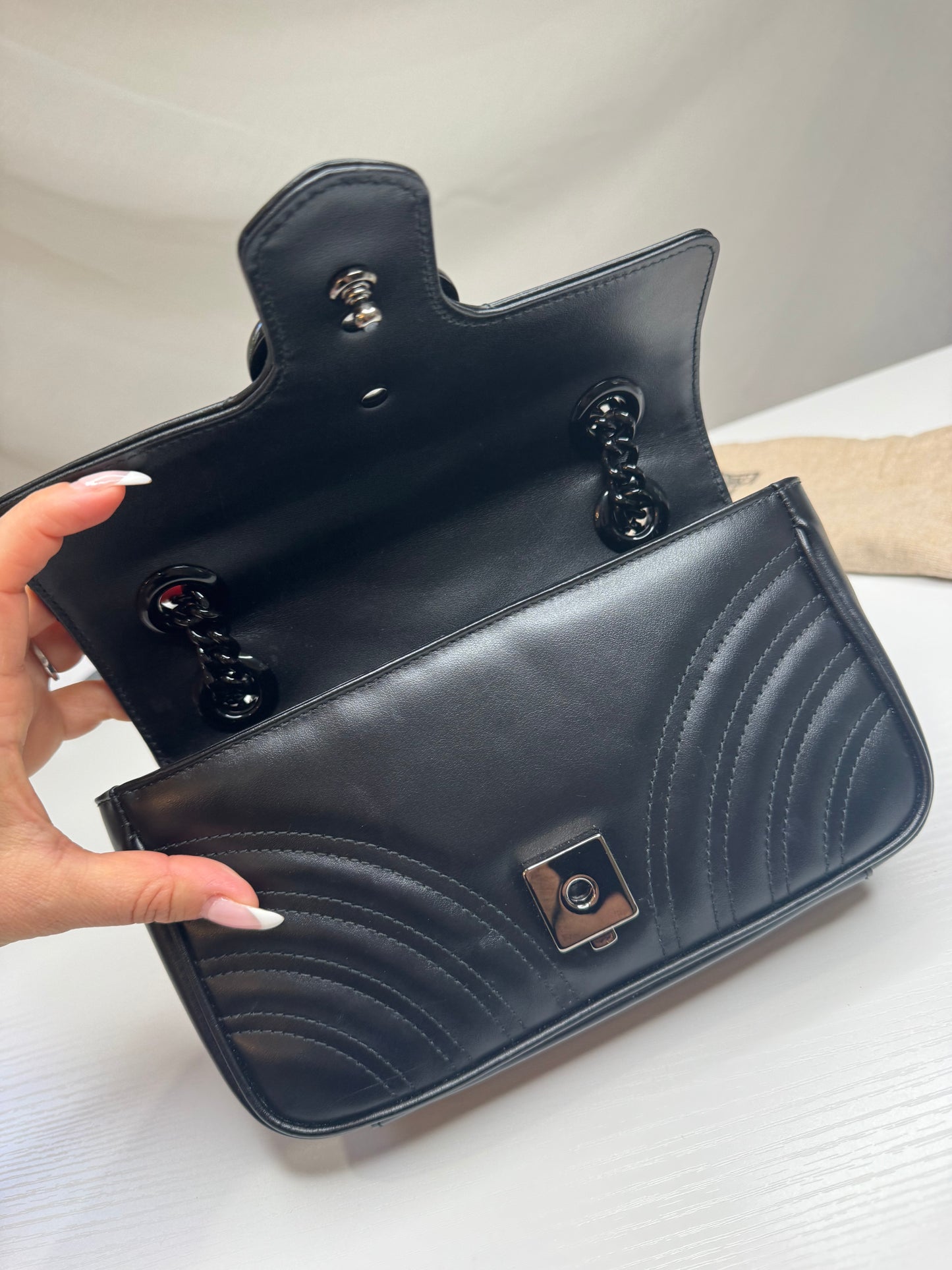 Gucci Marmont So Black Small