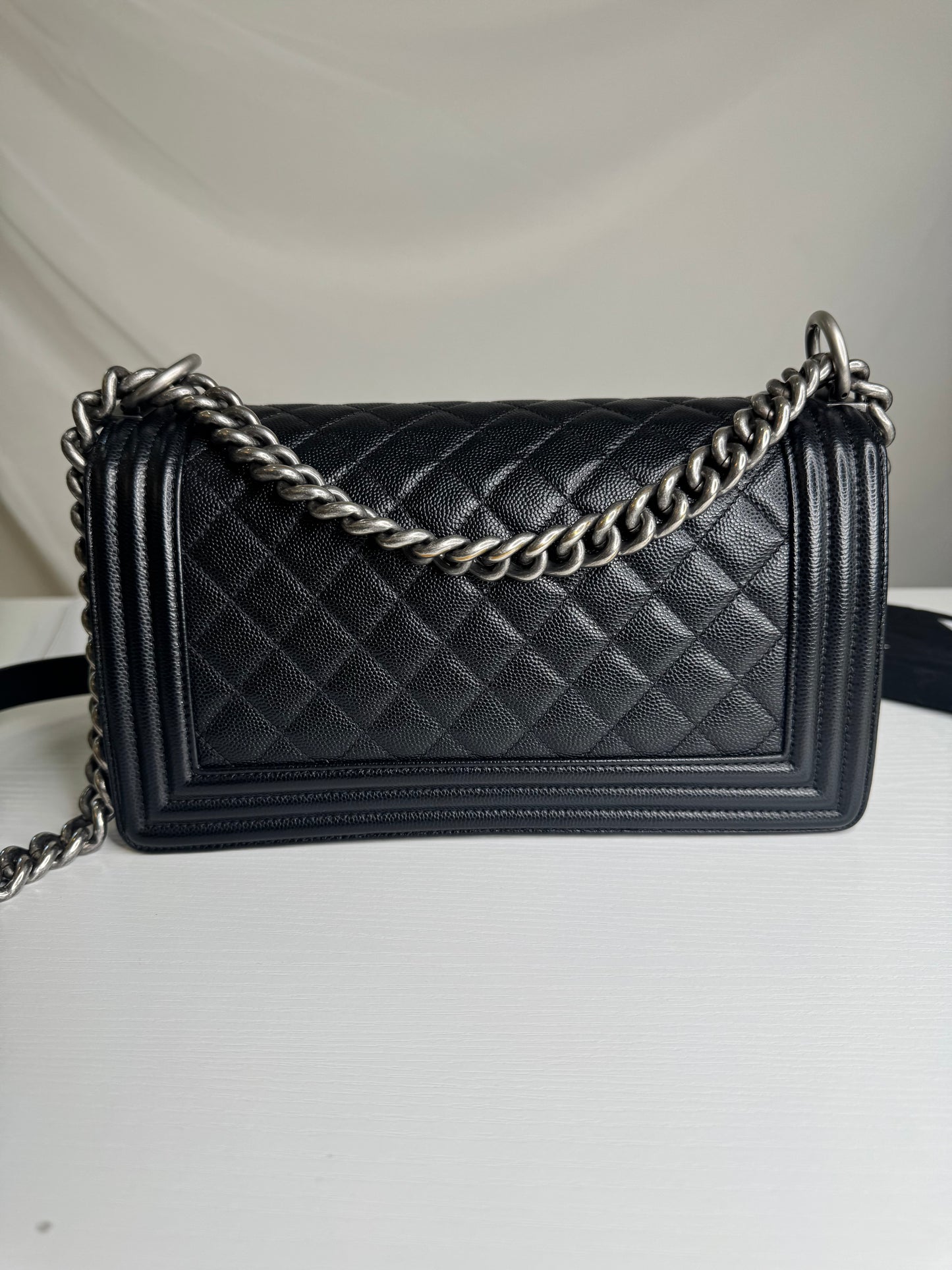 Chanel Caviar Boy Old Medium