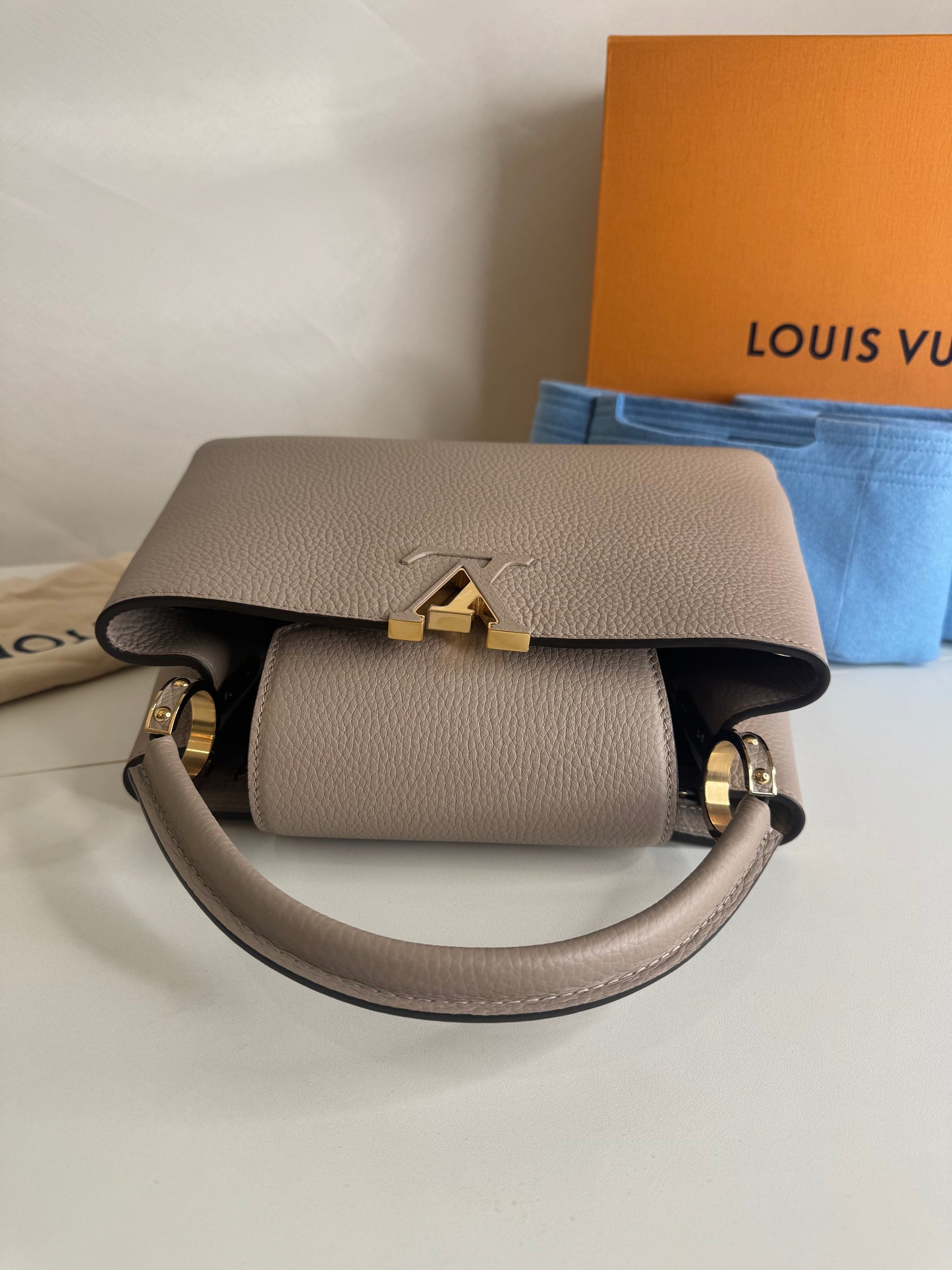 LV Capucines PM Galet