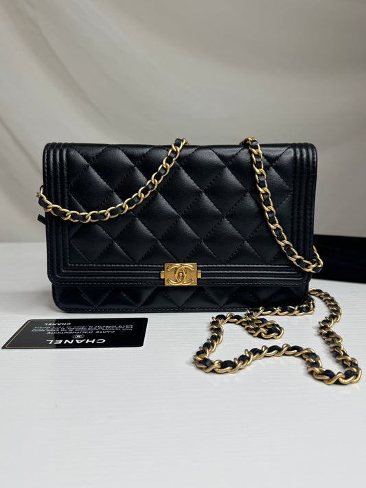 Chanel Boy WOC Lambskin