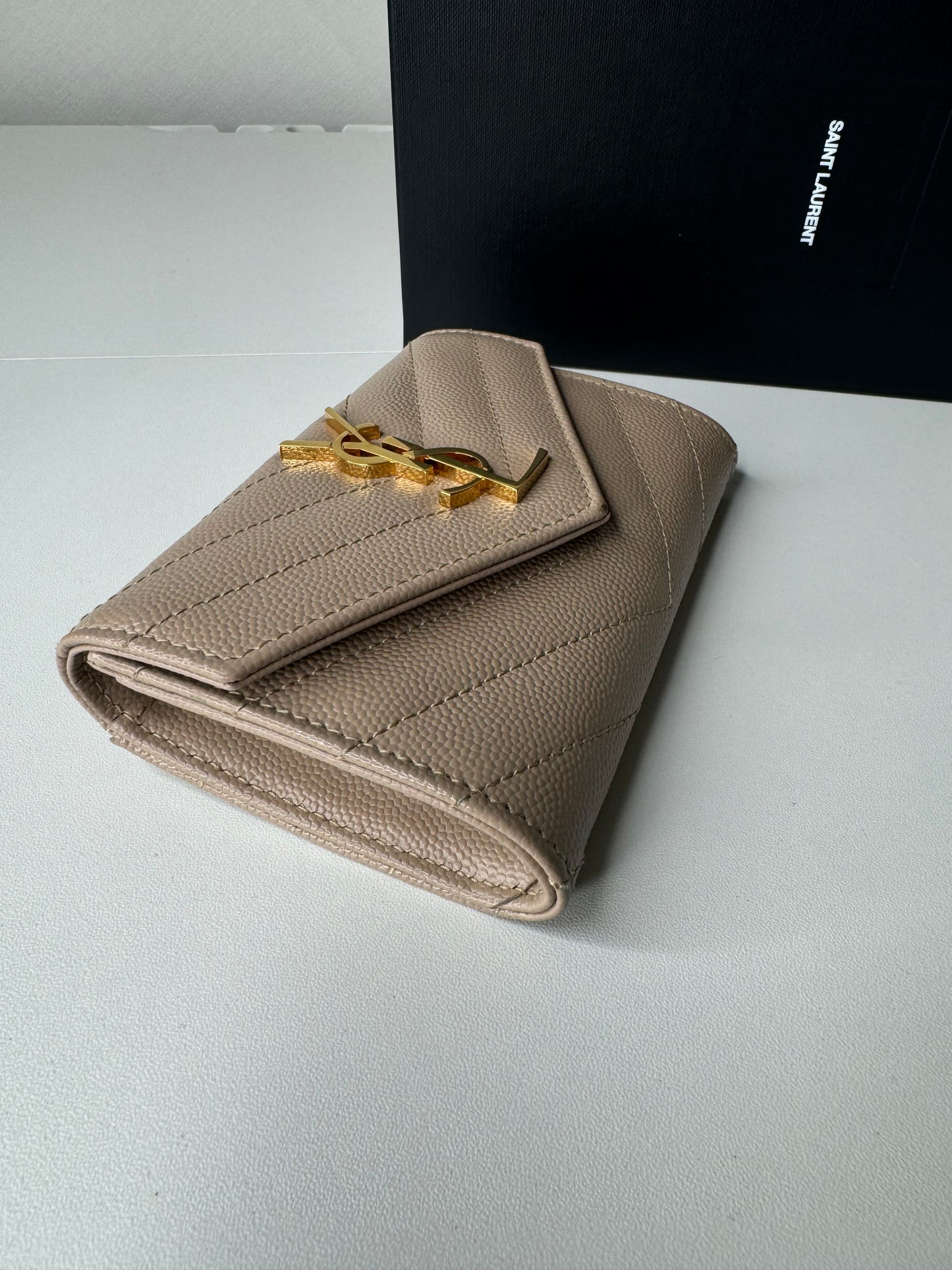 YSL Flap Card Holder