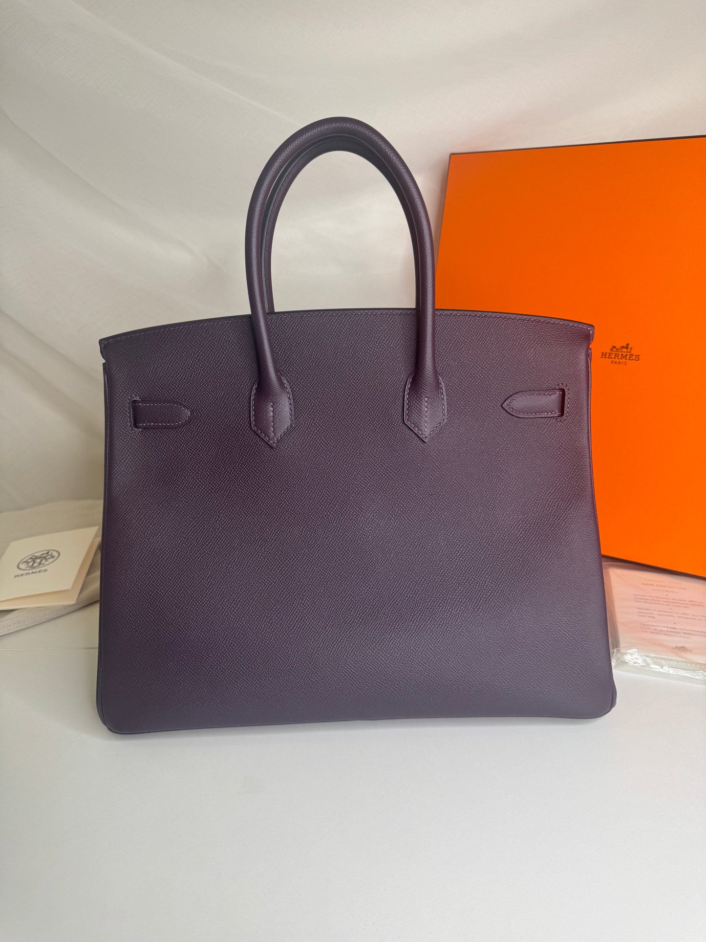 Hermes Birkin 35 Raisin GHW