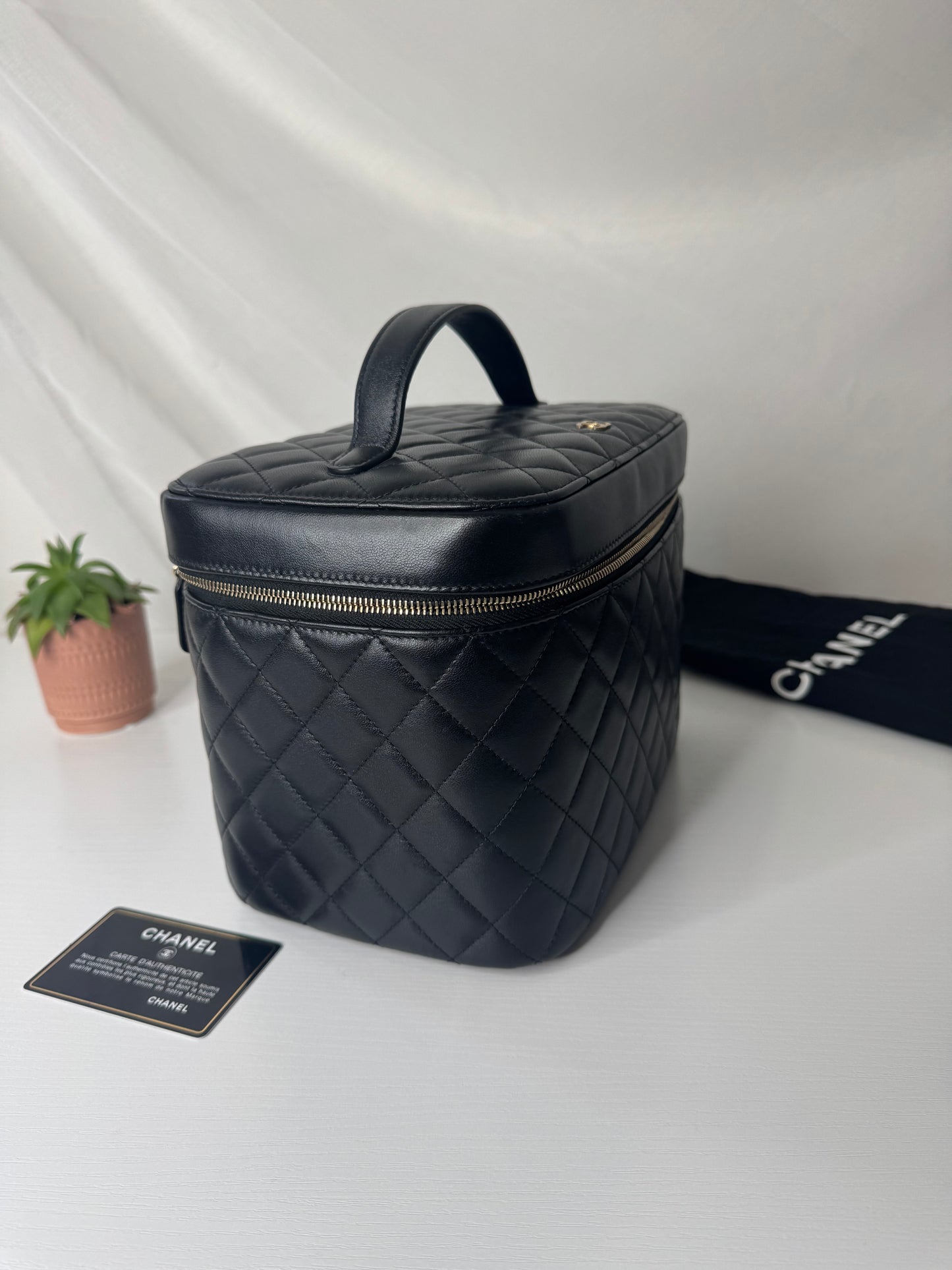 Chanel Vanity Lambskin Case