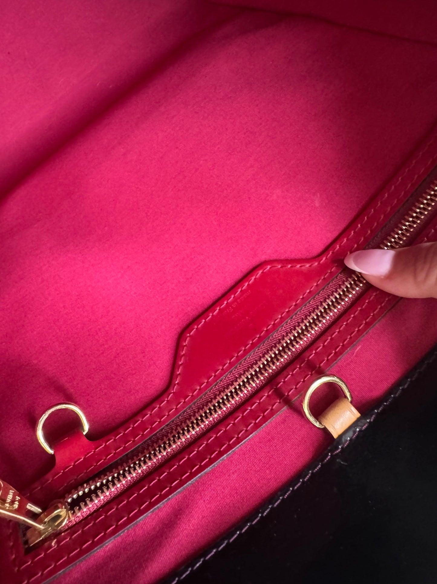 LV Catalina Tote Vernis