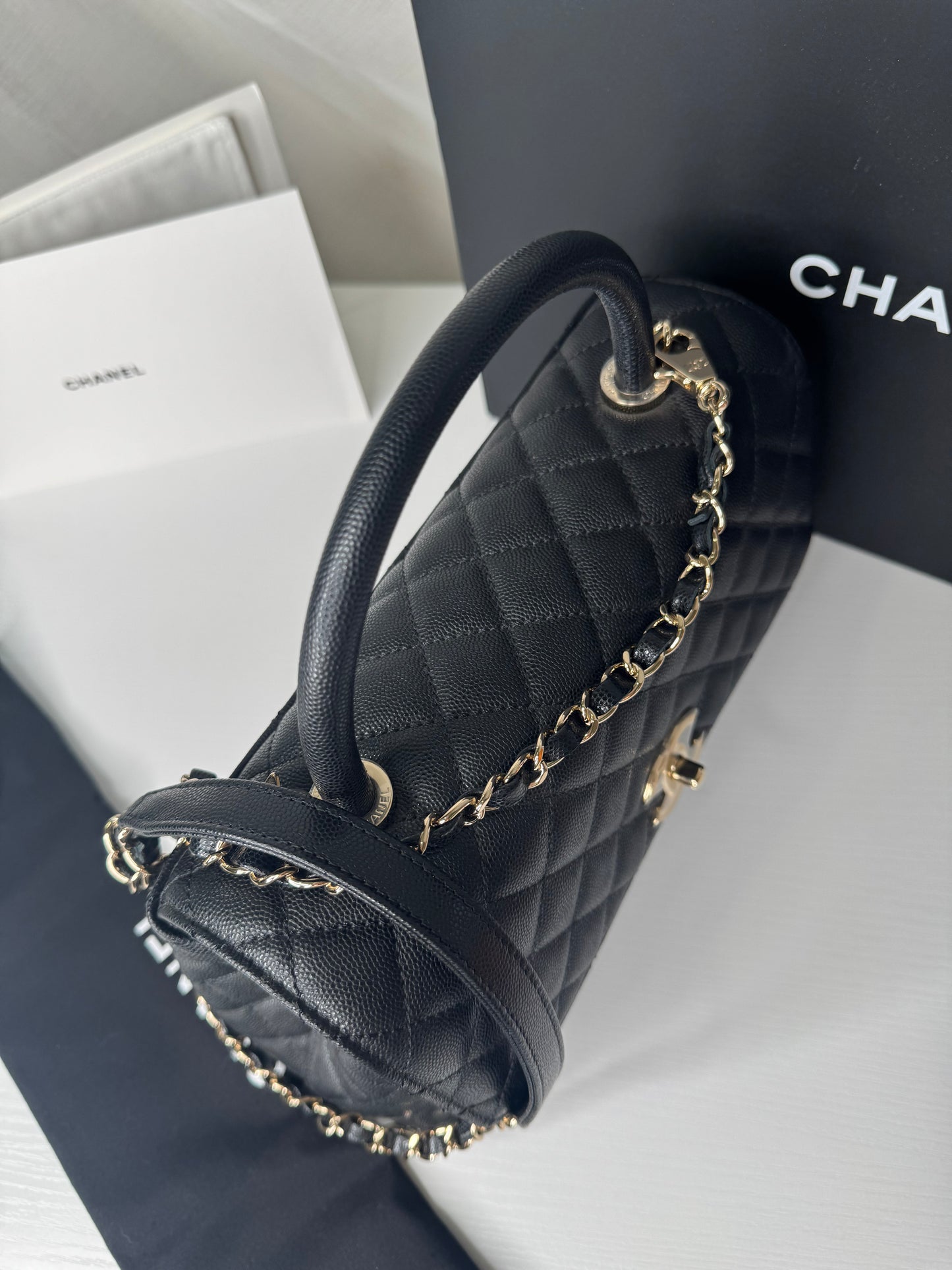 Chanel Caviar Coco Medium GHW