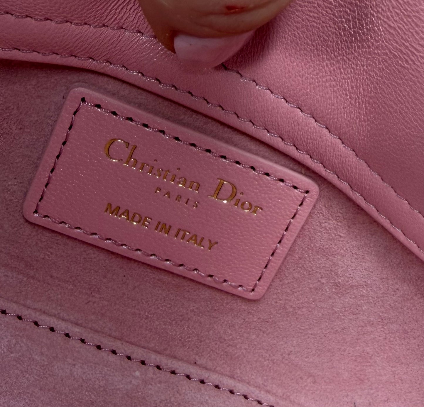 Dior Djoy Micro Iridescent Pink