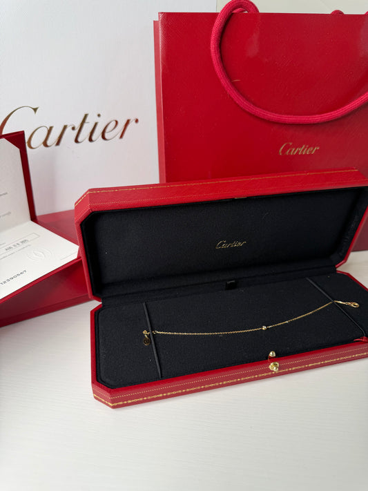 CARTIER D'AMOUR BRACELET, DIAMOND, MINI MODEL