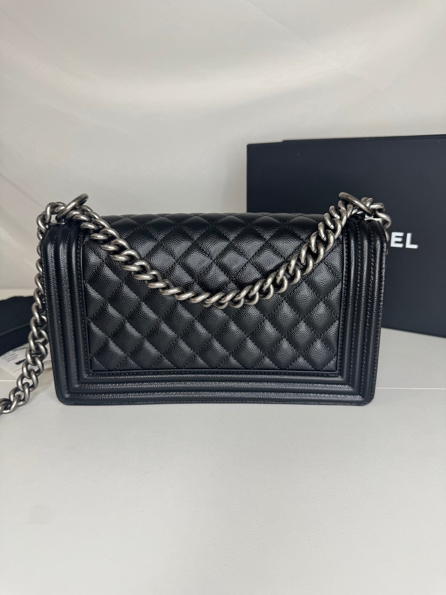 Chanel Caviar Boy Medium