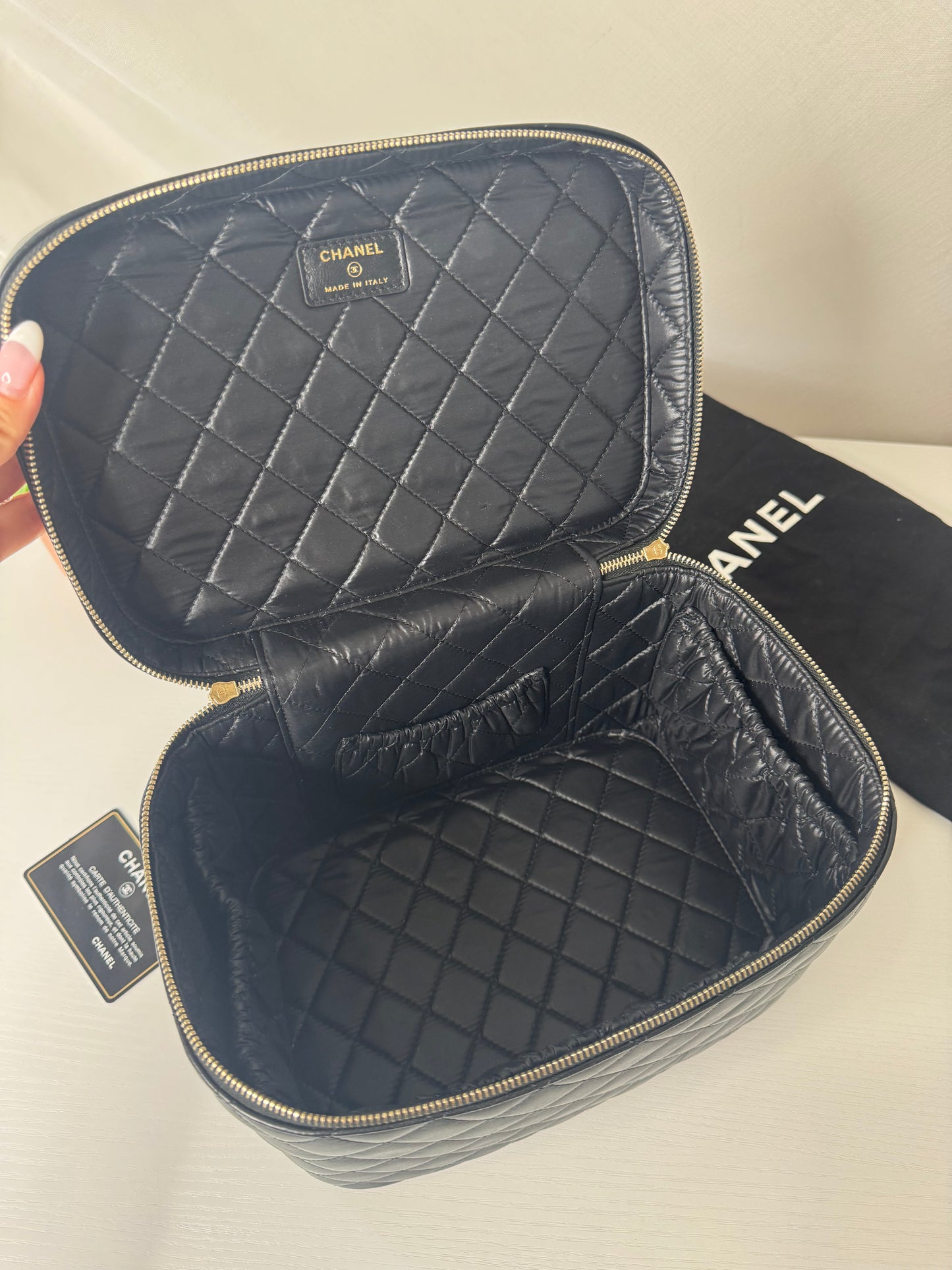 Chanel Vanity Lambskin Case