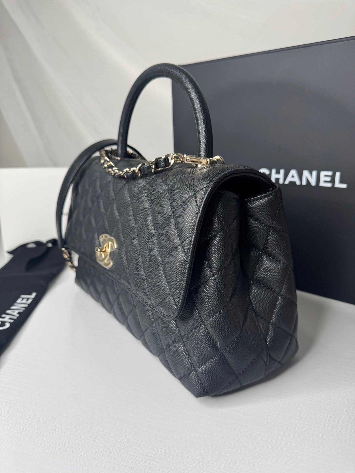 Chanel Caviar Coco Medium GHW