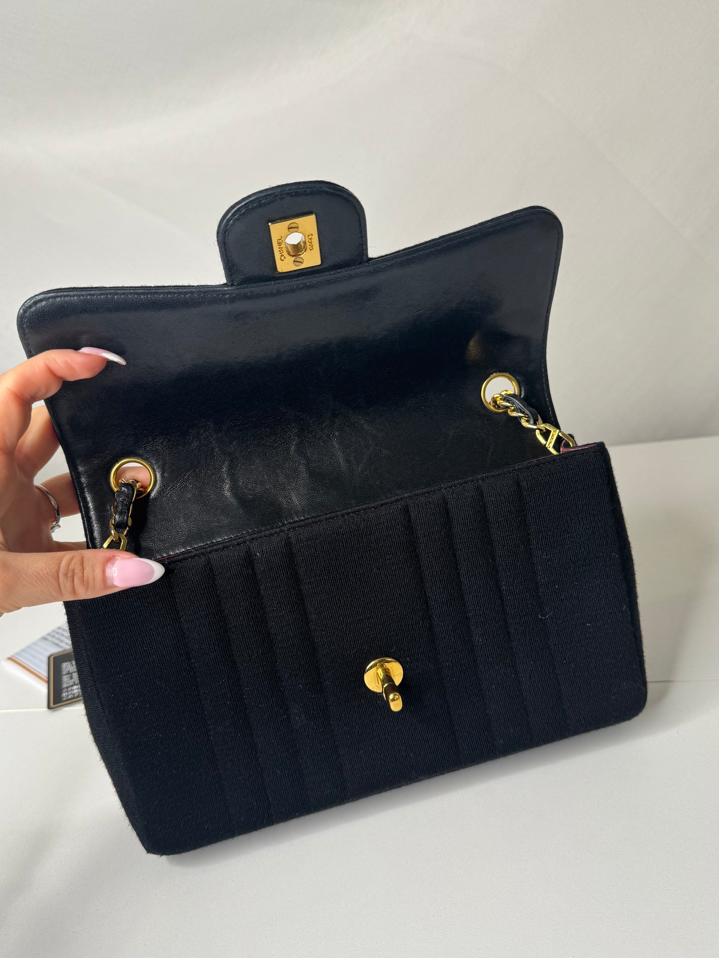 Chanel Vintage Jersey Shoulder