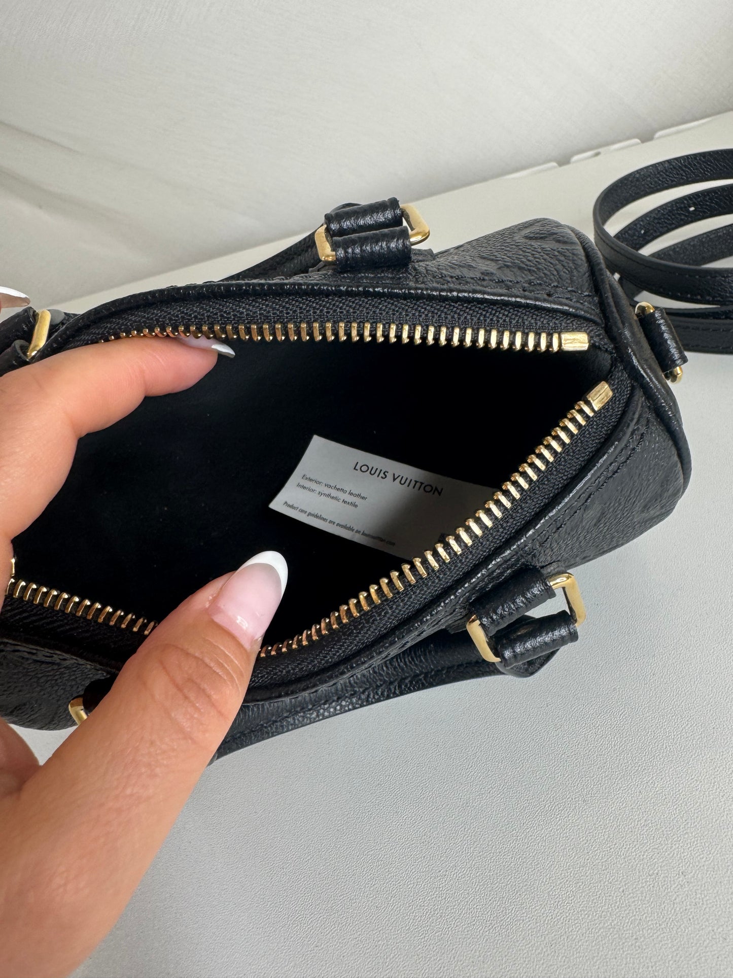 Nano Speedy Empreinte Black