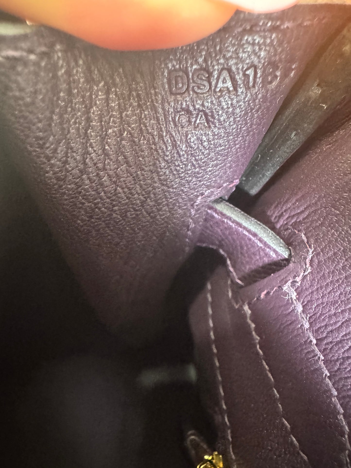 Hermes Birkin 35 Raisin GHW