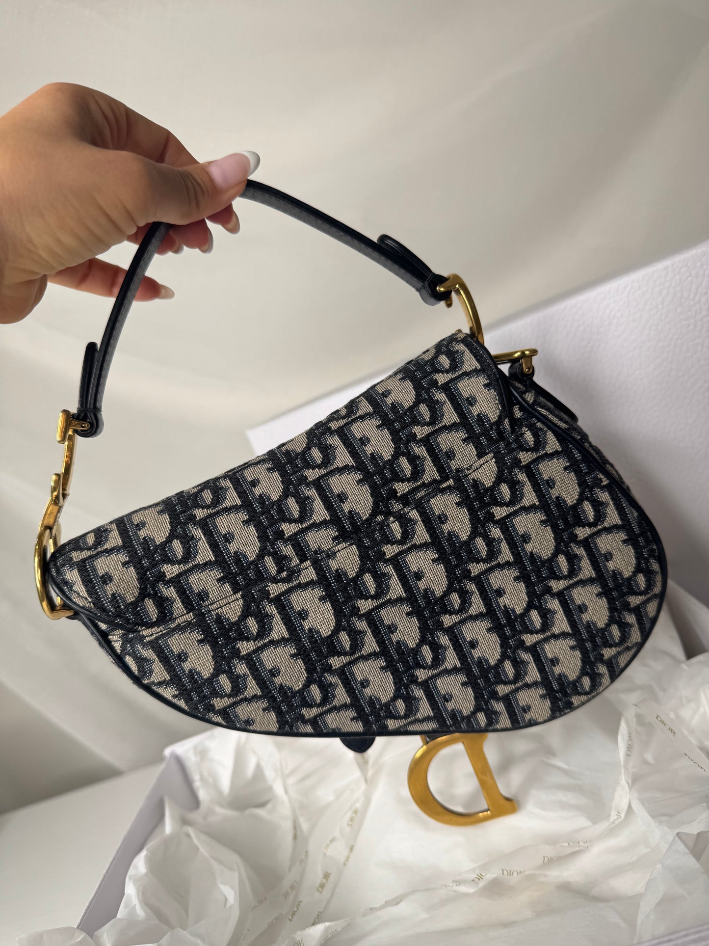 Dior Mini Oblique Saddle