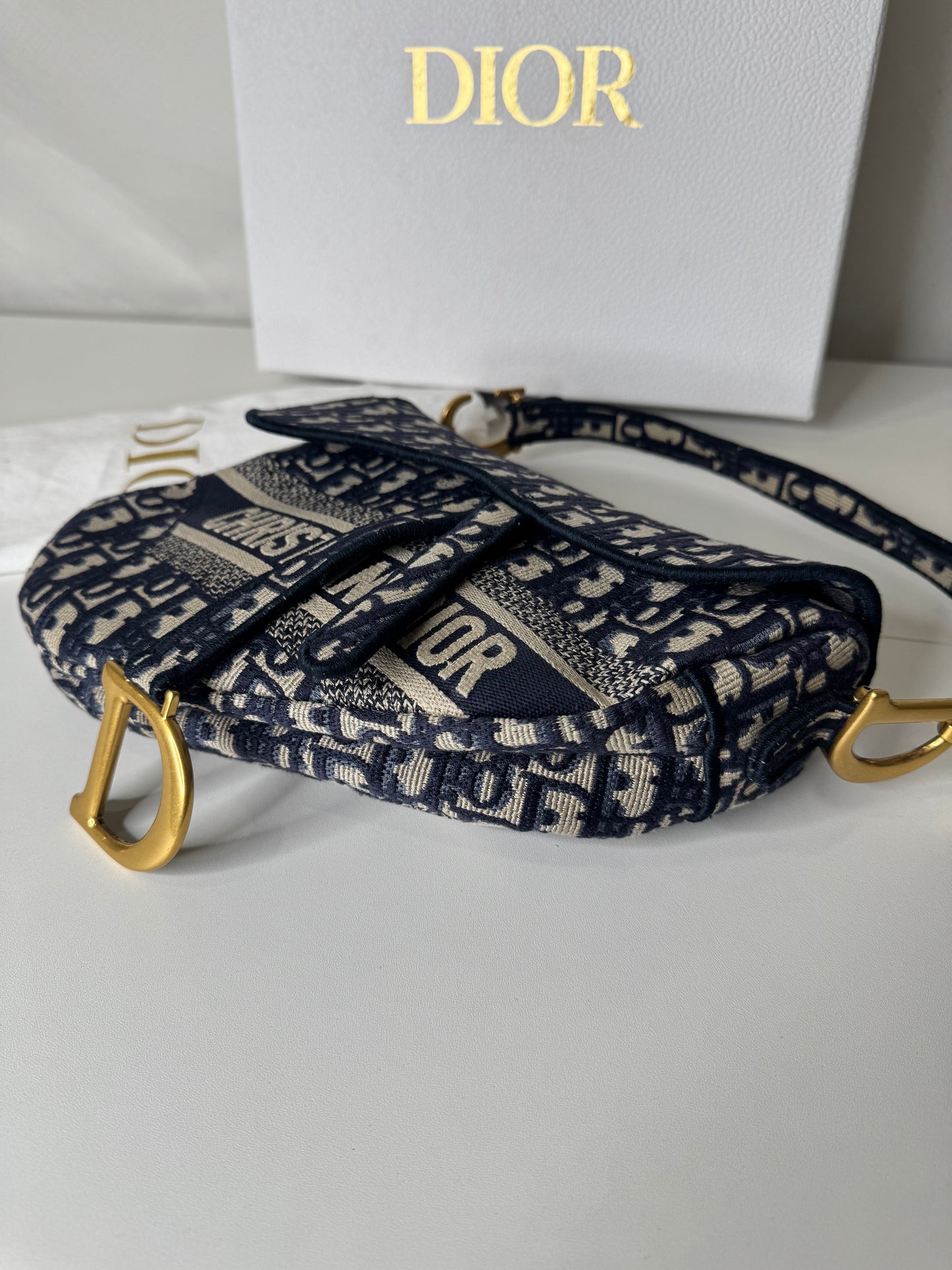 Dior Saddle Oblique Canvas