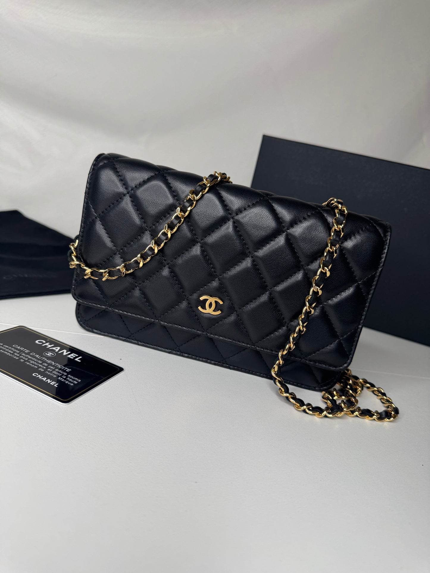 Chanel WOC Lambskin GHW