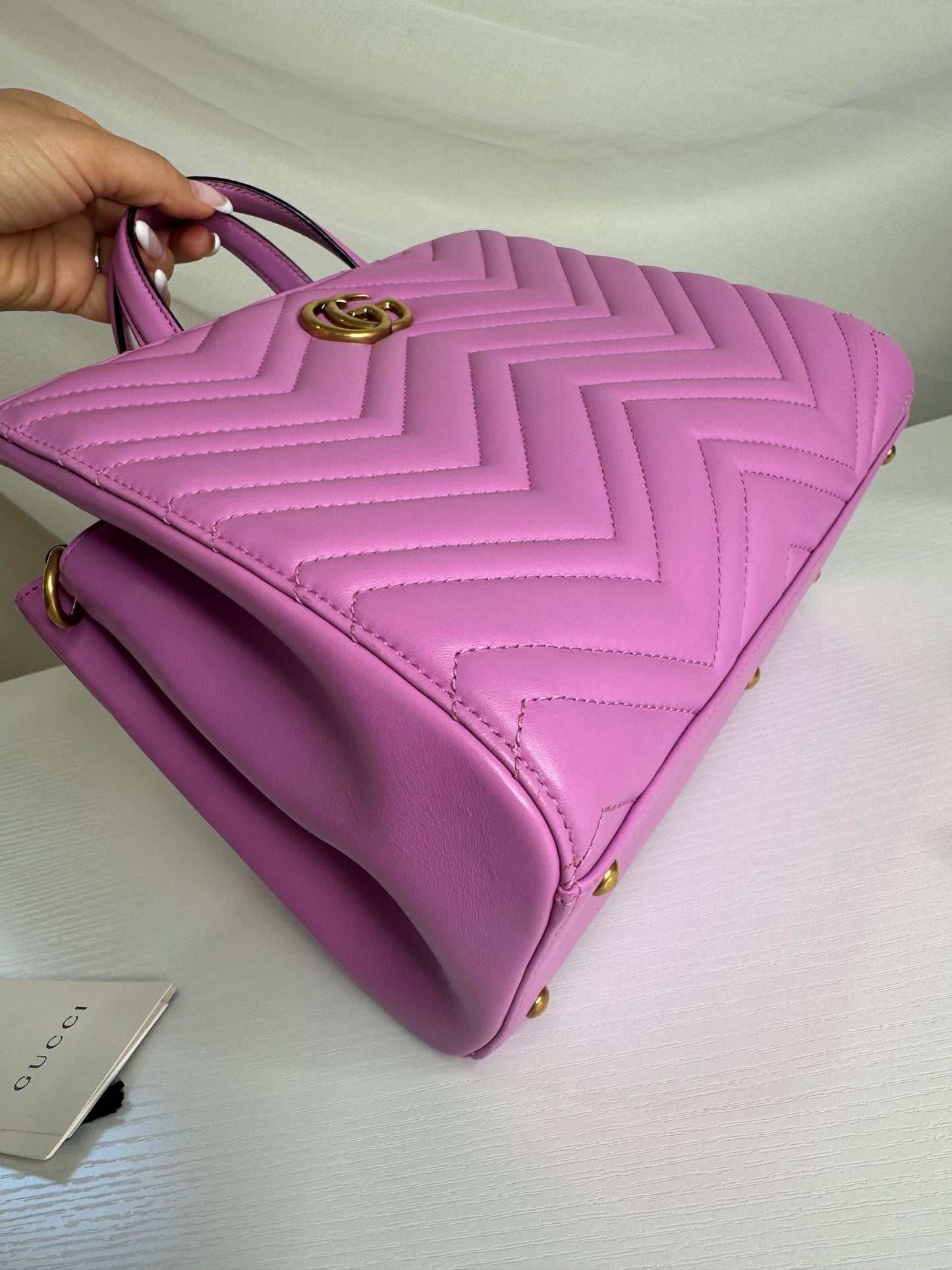 Gucci Marmont Top Handle Small