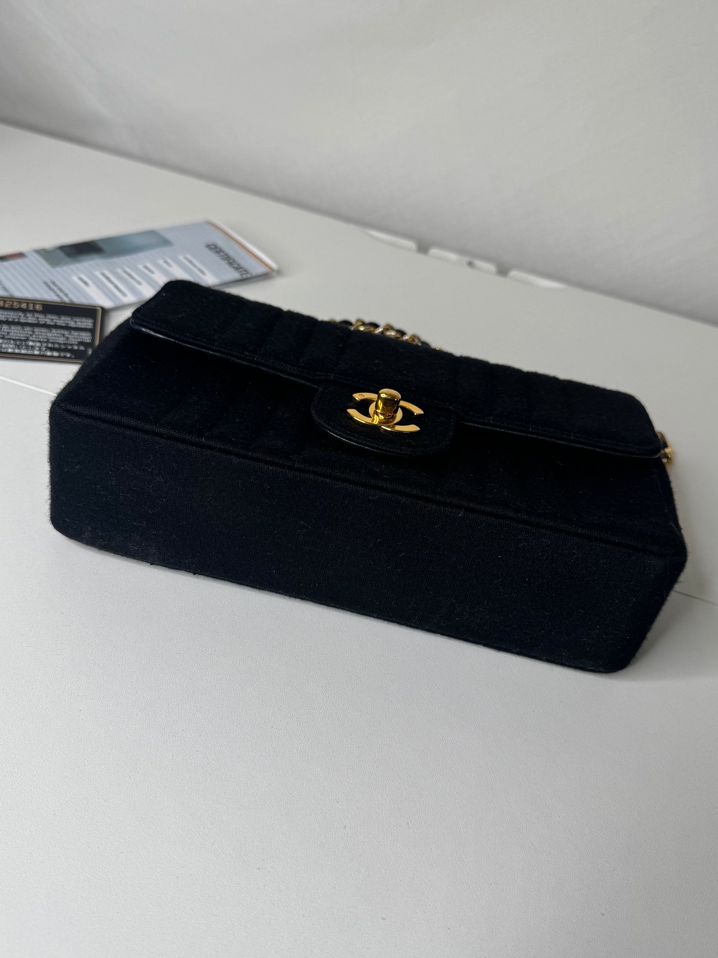 Chanel Vintage Jersey Shoulder