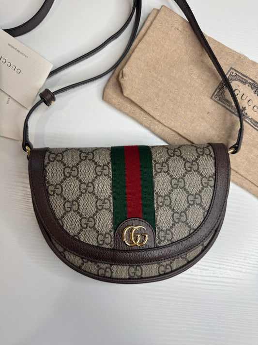 Gucci Ophidia Half Moon Crossbody