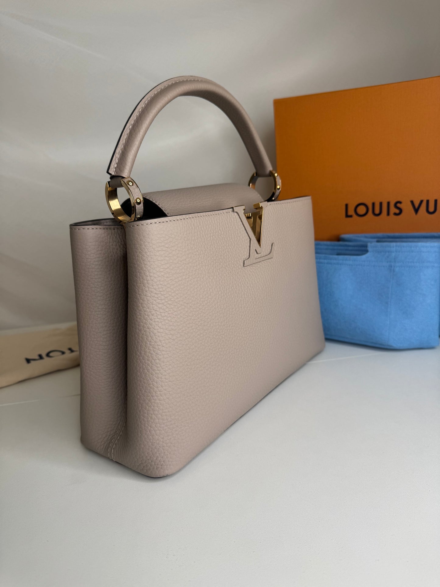 LV Capucines PM Galet