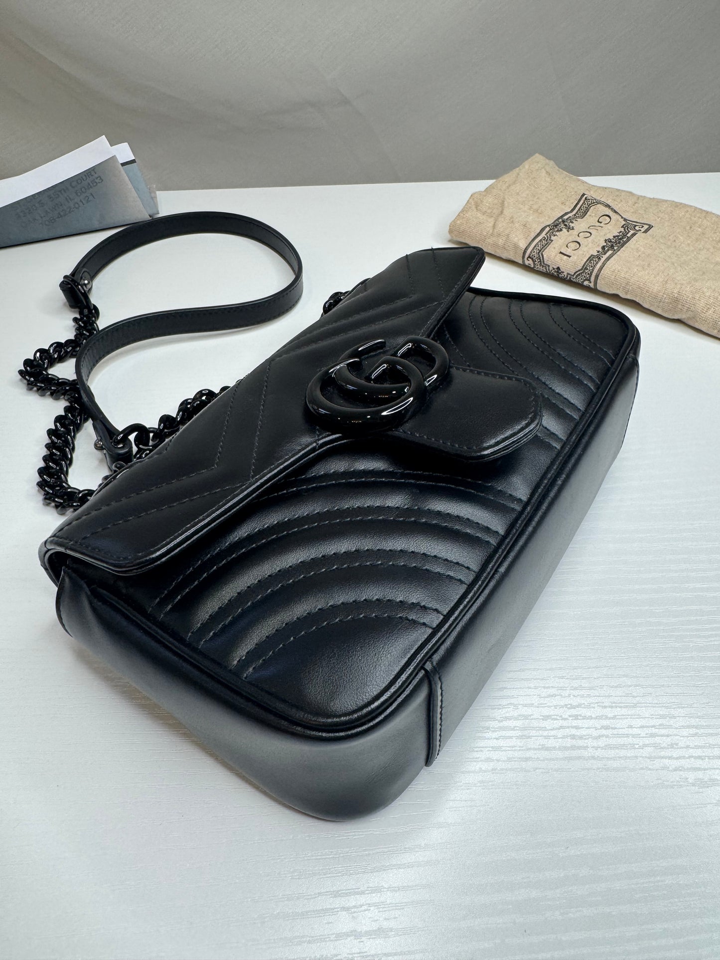 Gucci Marmont So Black Small