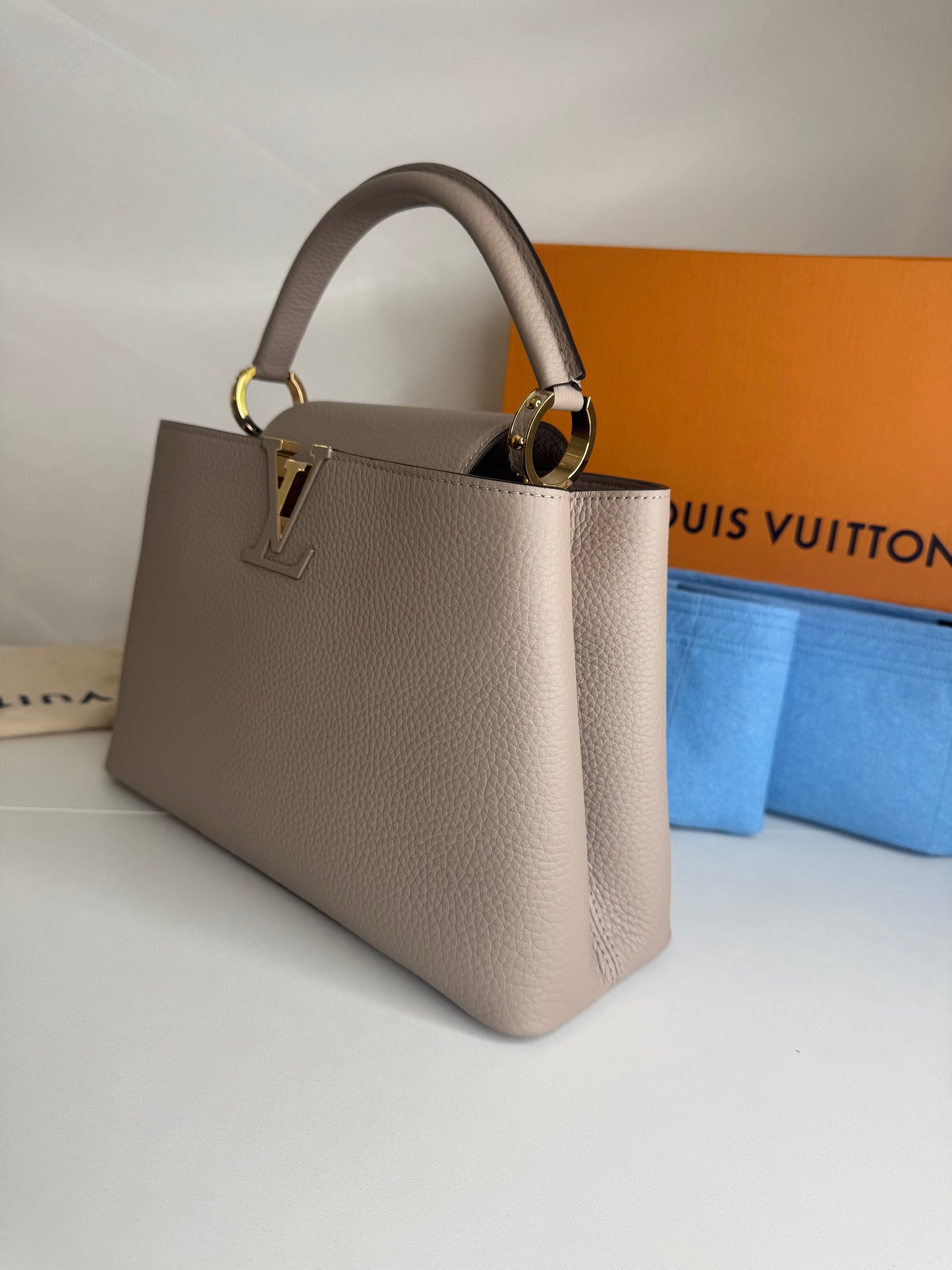LV Capucines PM Galet