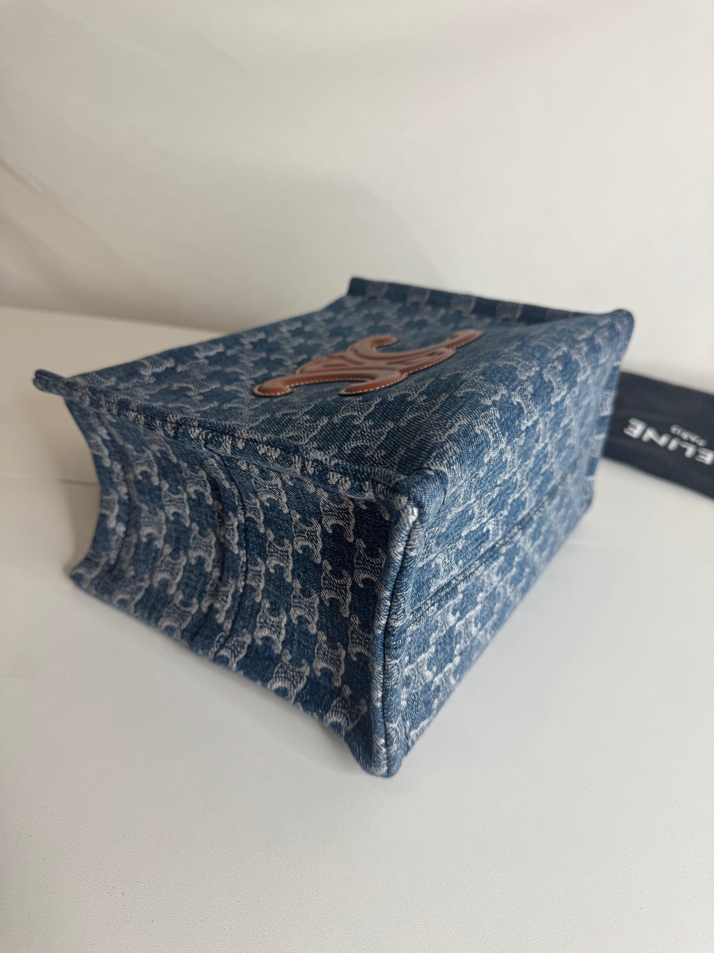 Celine Small Cabas Thais Denim