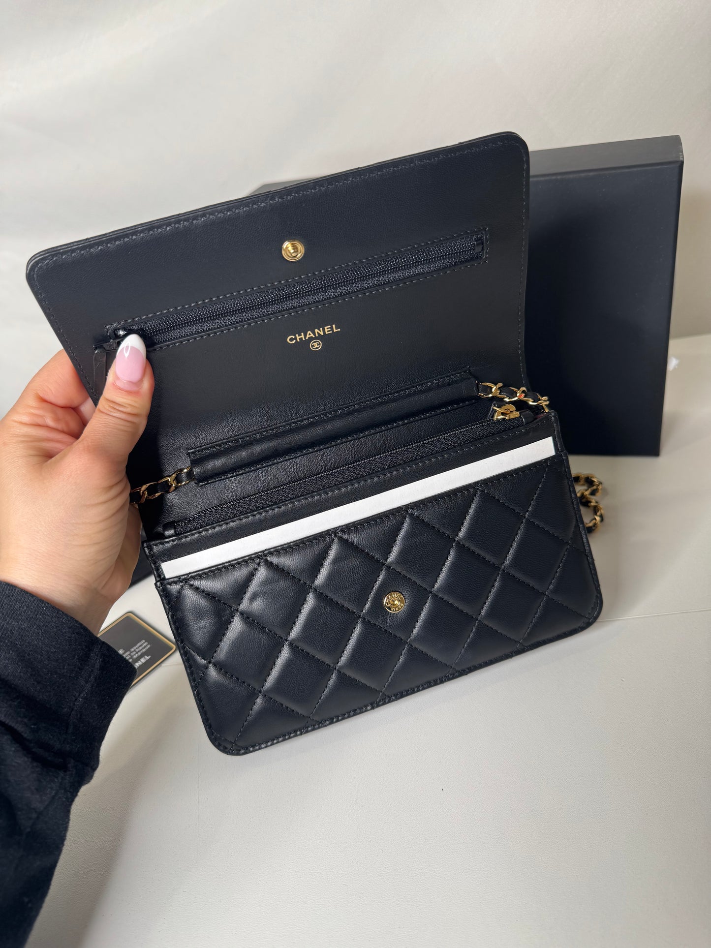 Chanel WOC Lambskin GHW