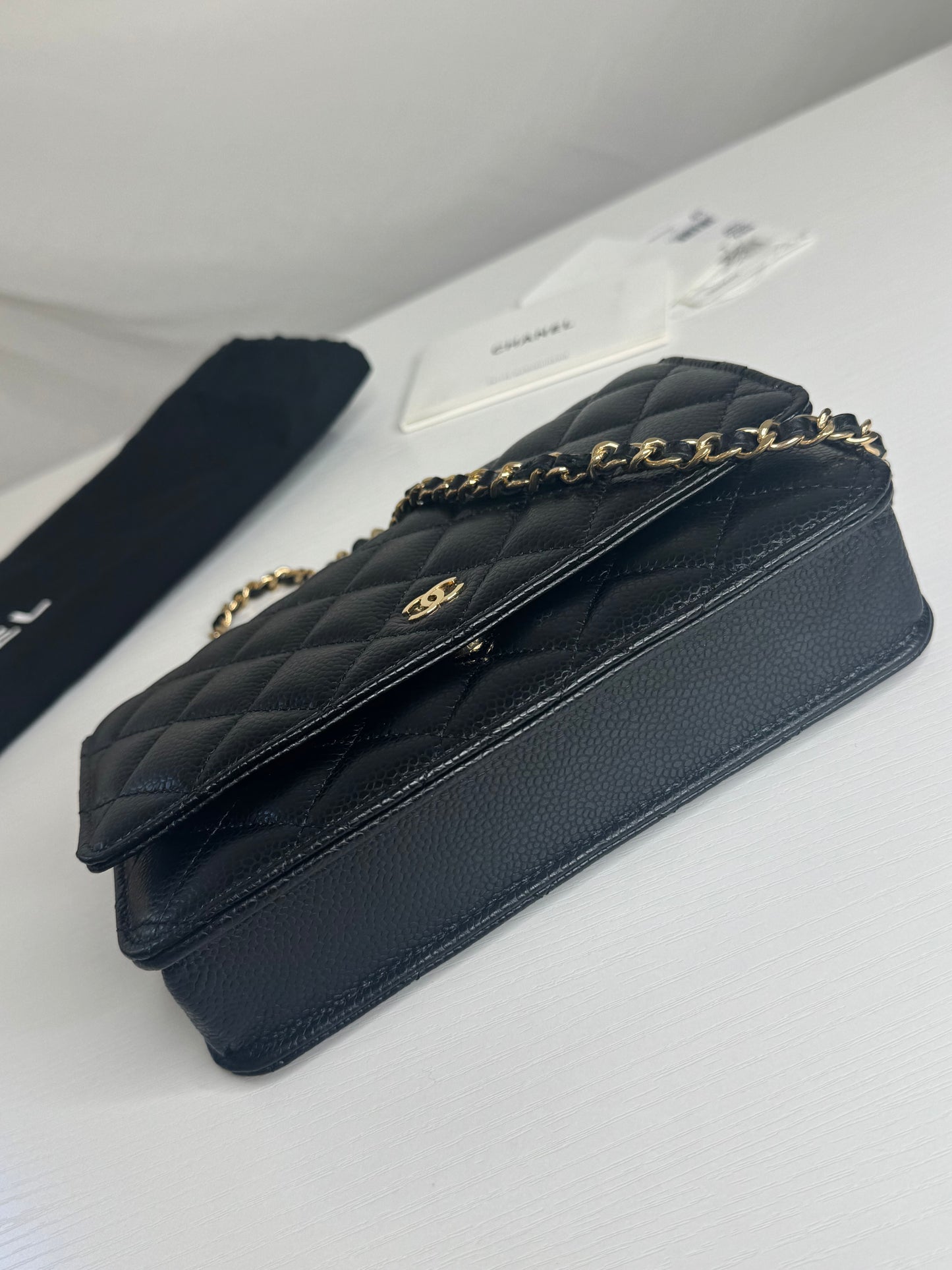 Chanel Caviar WOC GHW
