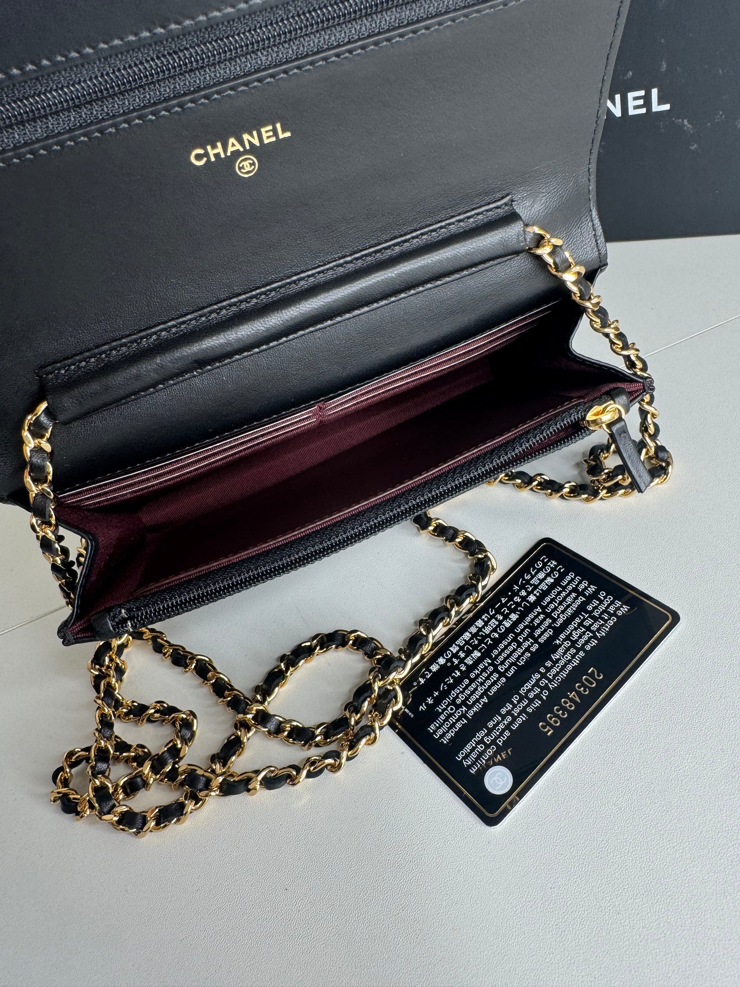 Chanel WOC Lambskin