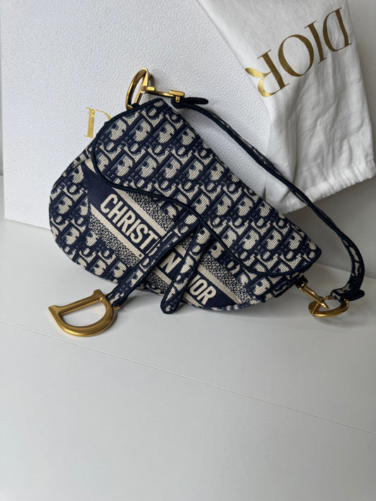 Dior Saddle Oblique Canvas