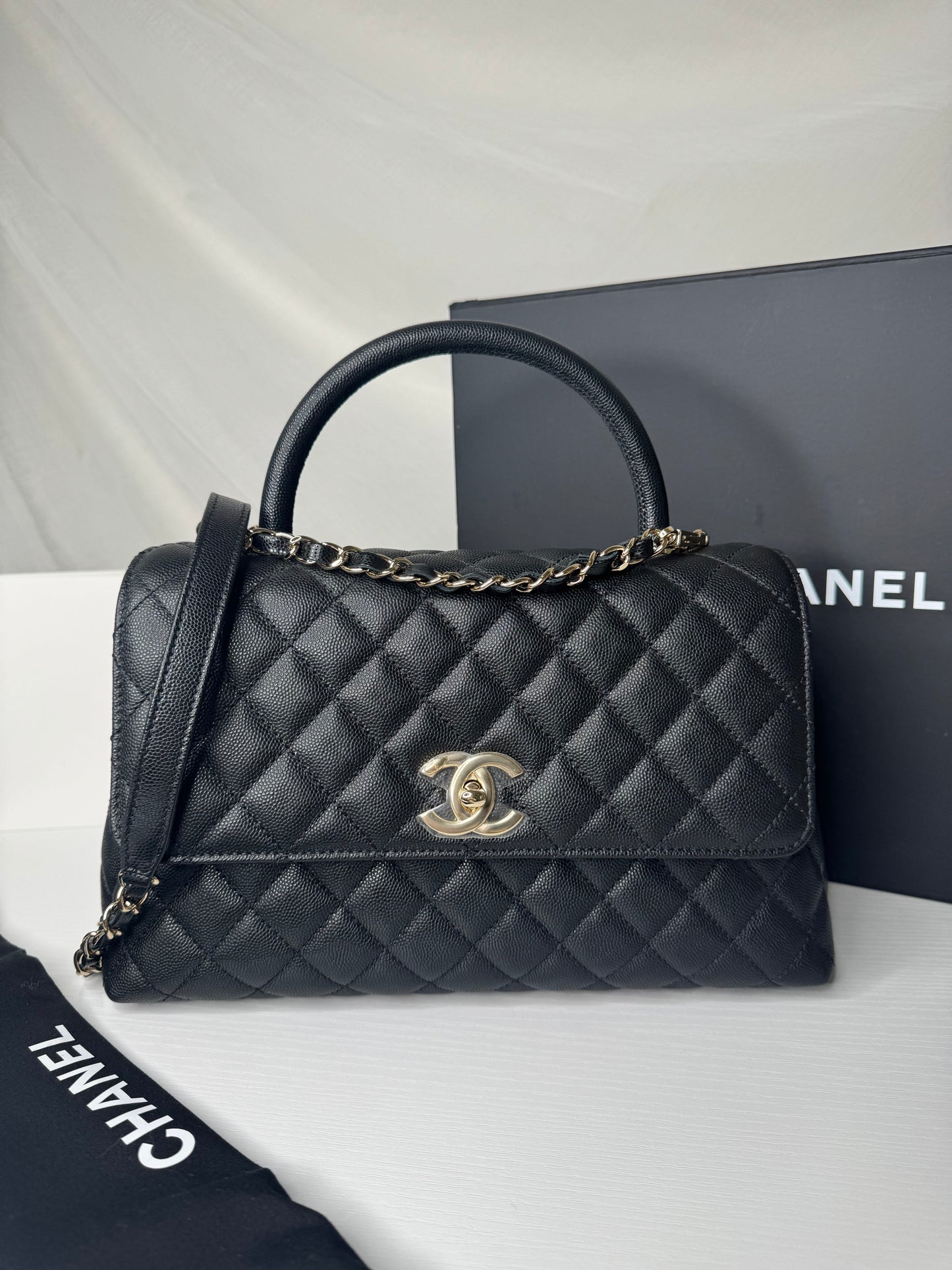 Chanel Caviar Coco Medium GHW