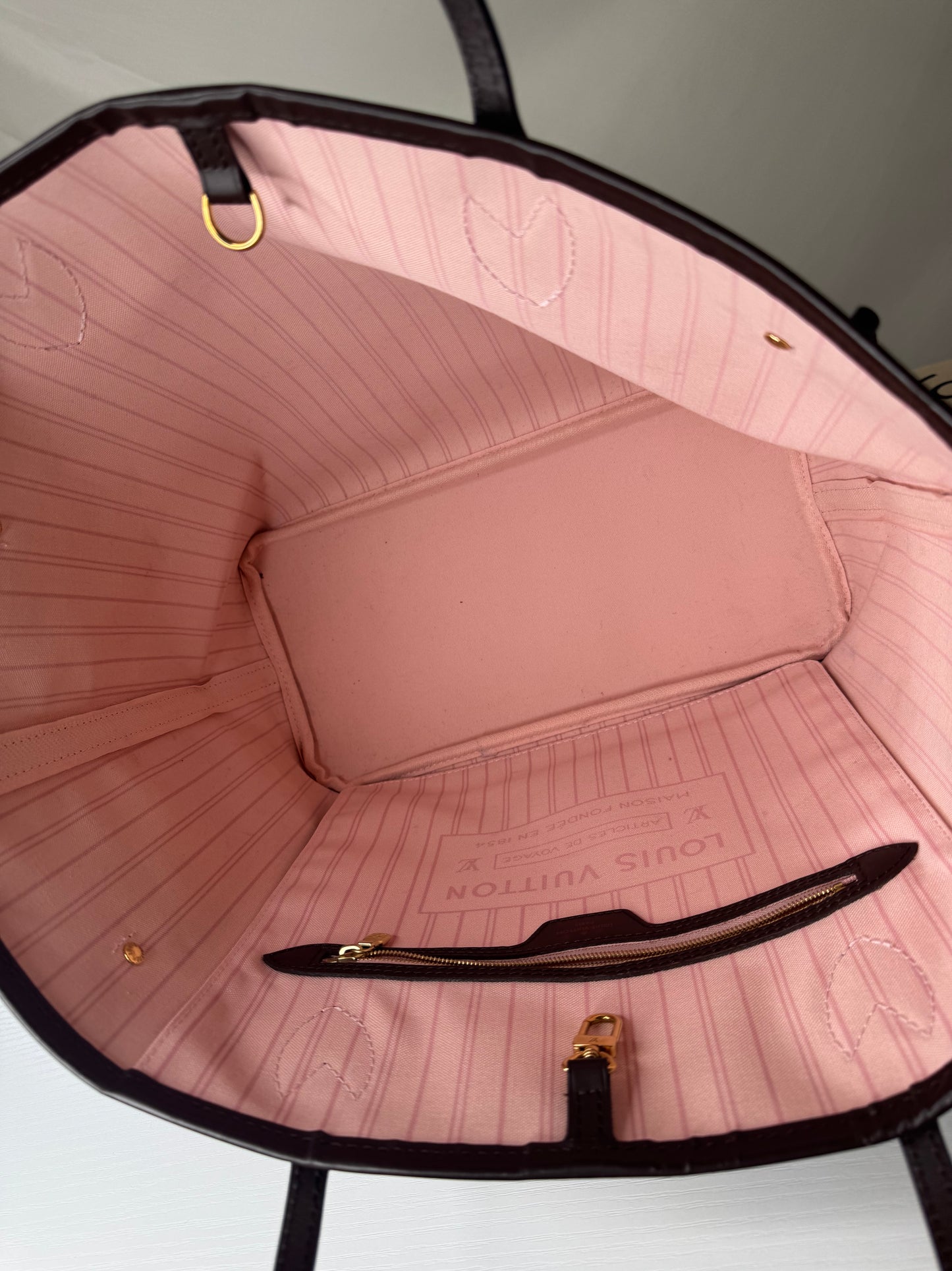 Neverfull MM DE Rose Ballerine