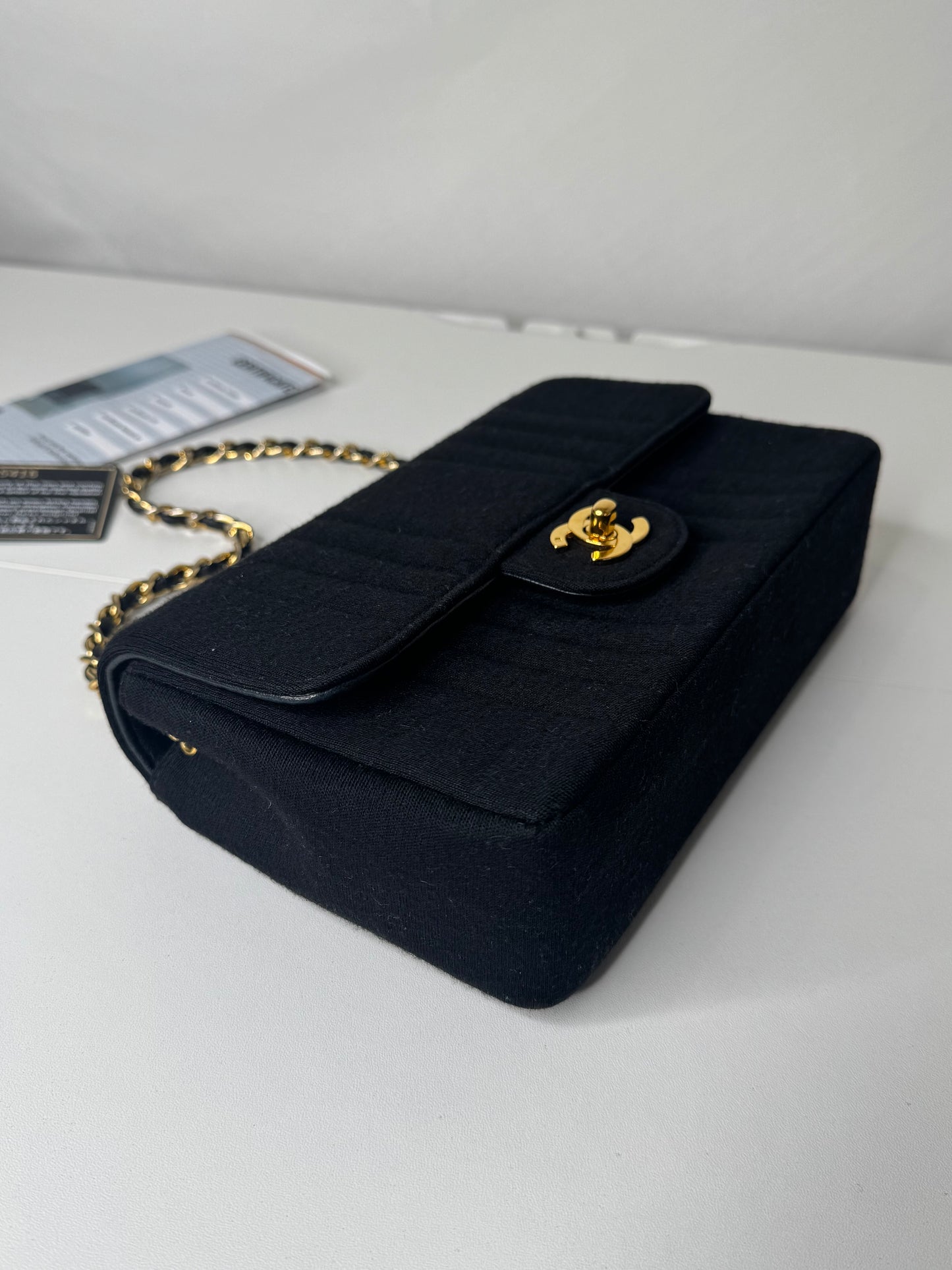 Chanel Vintage Jersey Shoulder